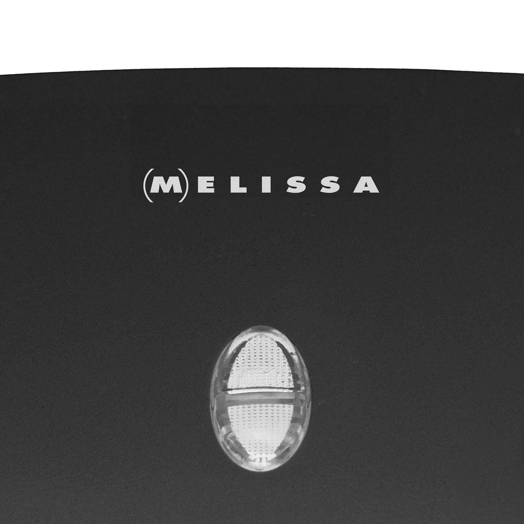 MELISSA Waffeleisen 16310232, 700 W, Antihaftbeschichtung, Kontrollleuchte, Waffelform für perfekte Waffeln
