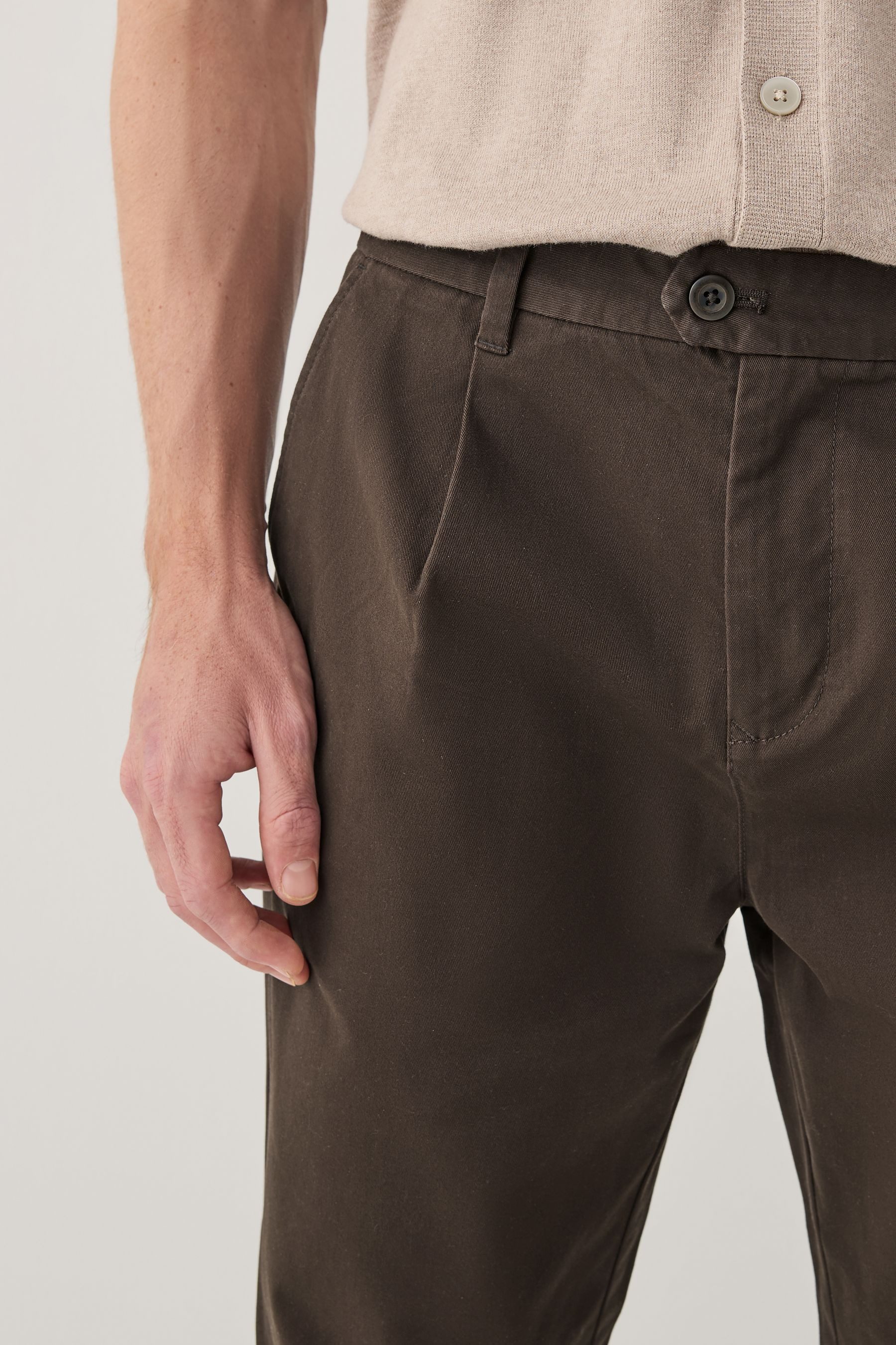 Next Stretch-Hose Regular Fit Chinohose mit Stretch (1-tlg)