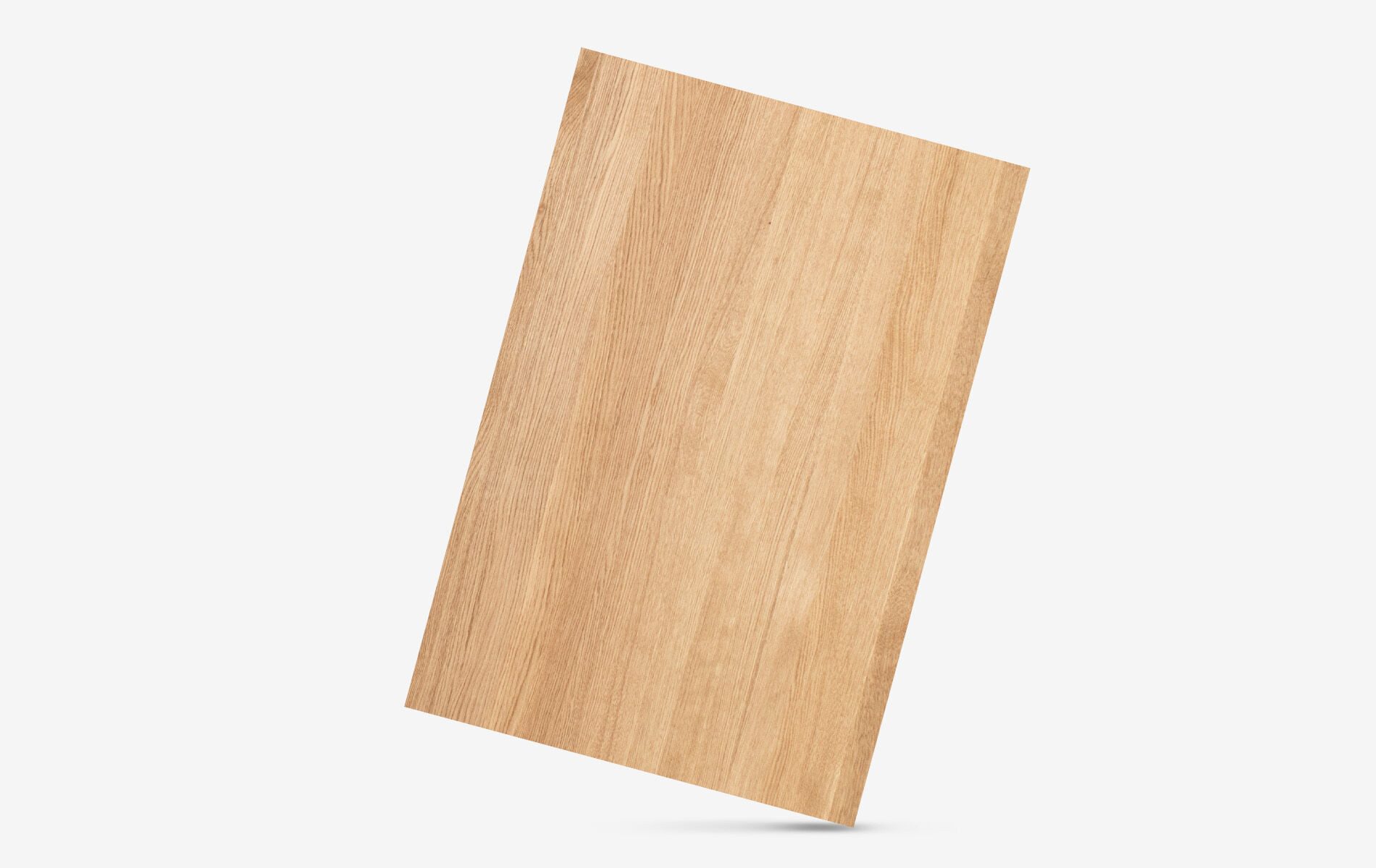 Schreibtischplatte Eiche Echtholzplatte durchgängige Lamelle 20 mm