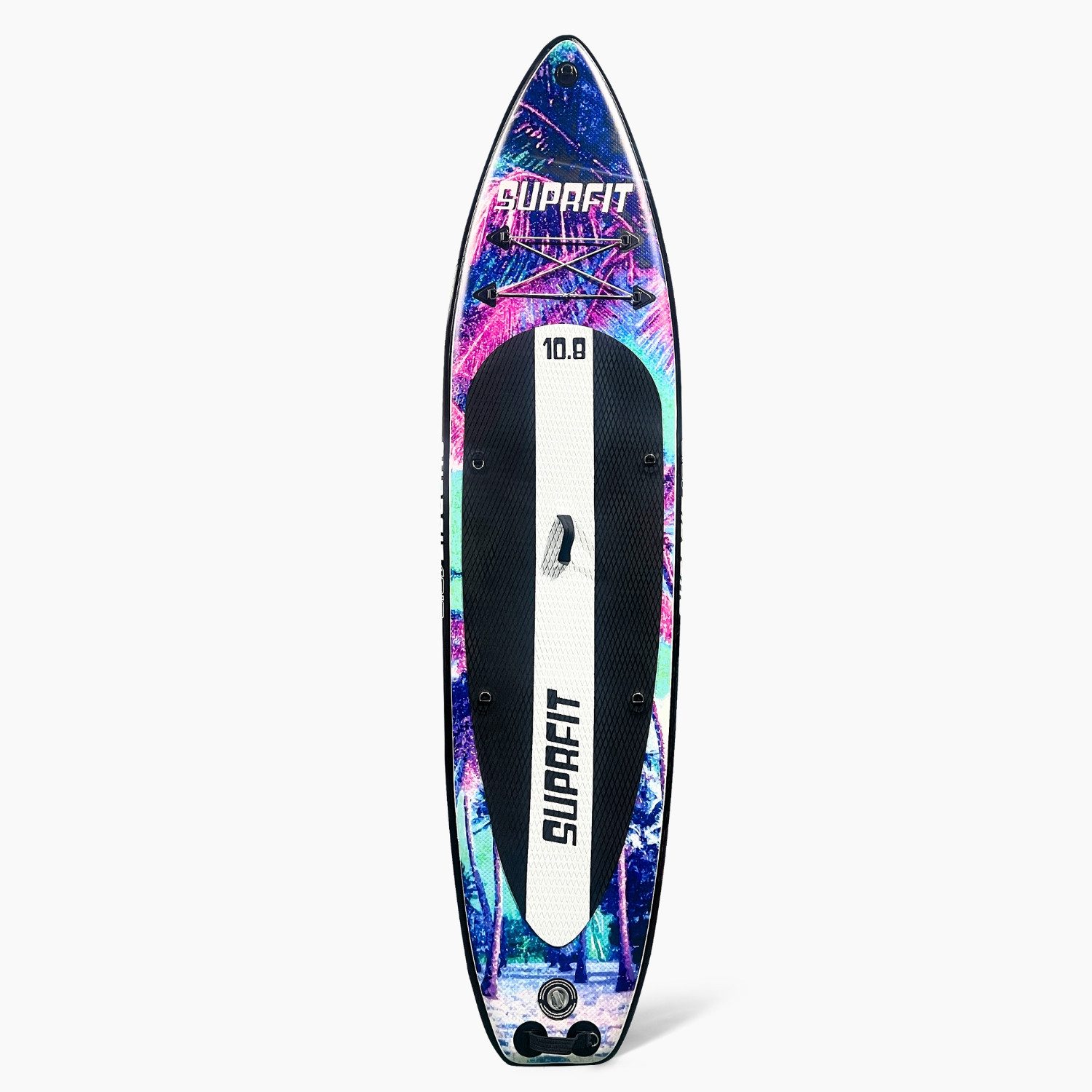 SF SUPRFIT Inflatable SUP-Board Stand-Up Paddling Board Sunset Vice, Touring, Perfekt für Anfänger – kein Frust beim Einstieg – Bild 3 von 5