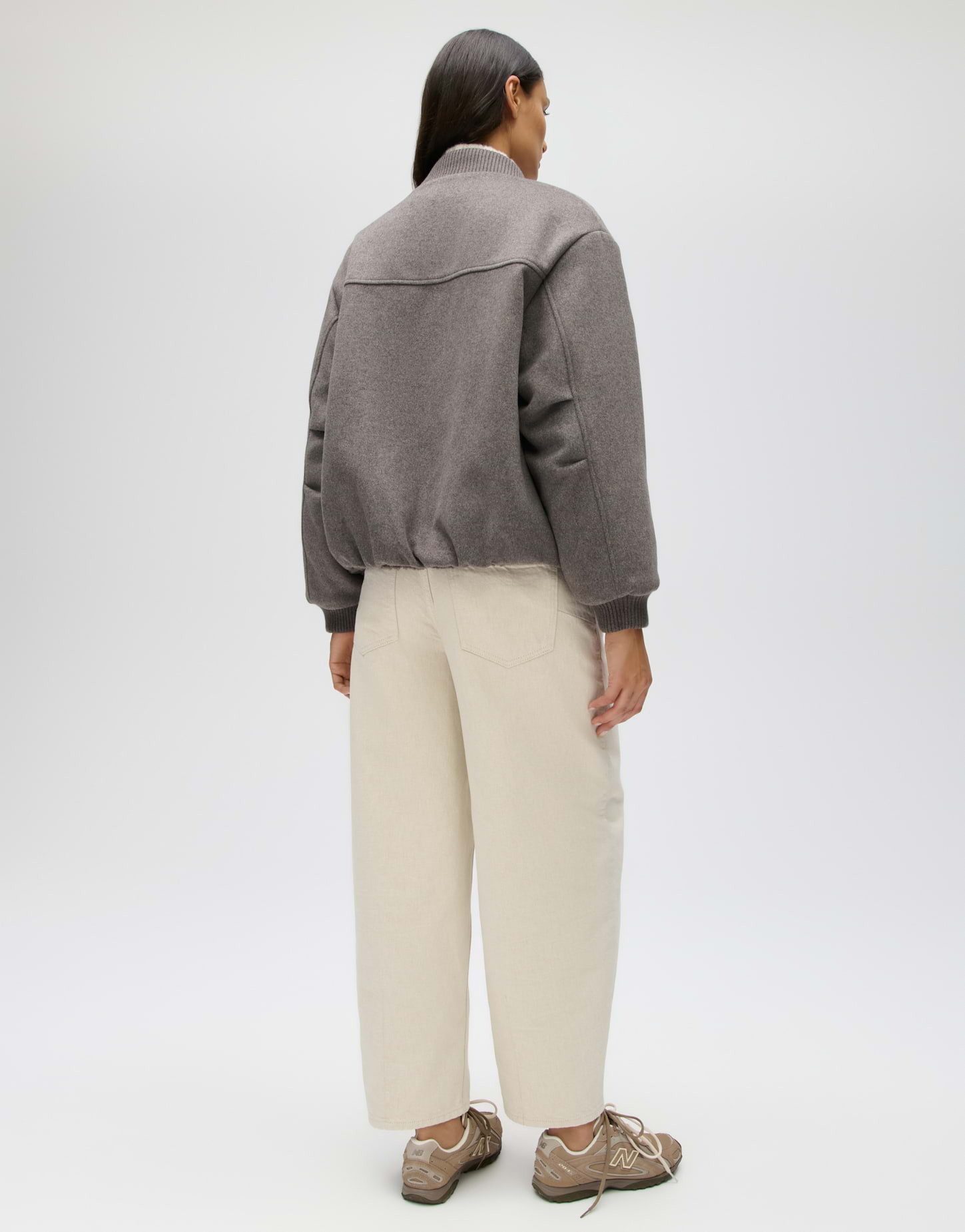 OPUS Winterjacke Huldara aus Wollgemisch mit wendbarer Funktion O-Silhouette mit wendbarer Optik und schrägen Paspeltaschen – Bild 3 von 5