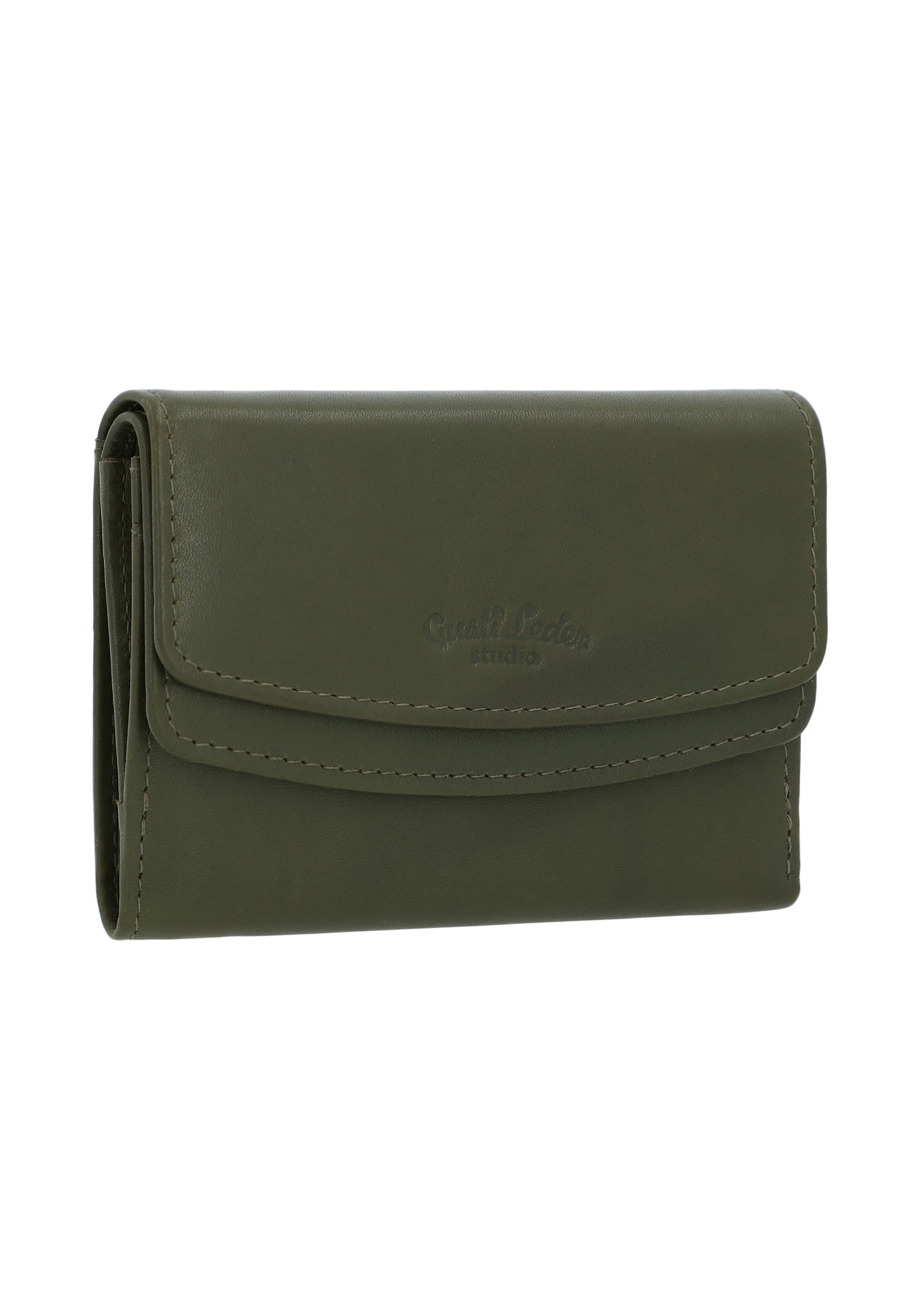 Gusti Leder Geldbörse Gusti Leder small accessories Asmund (Querformat, 1-tlg., Querformat)