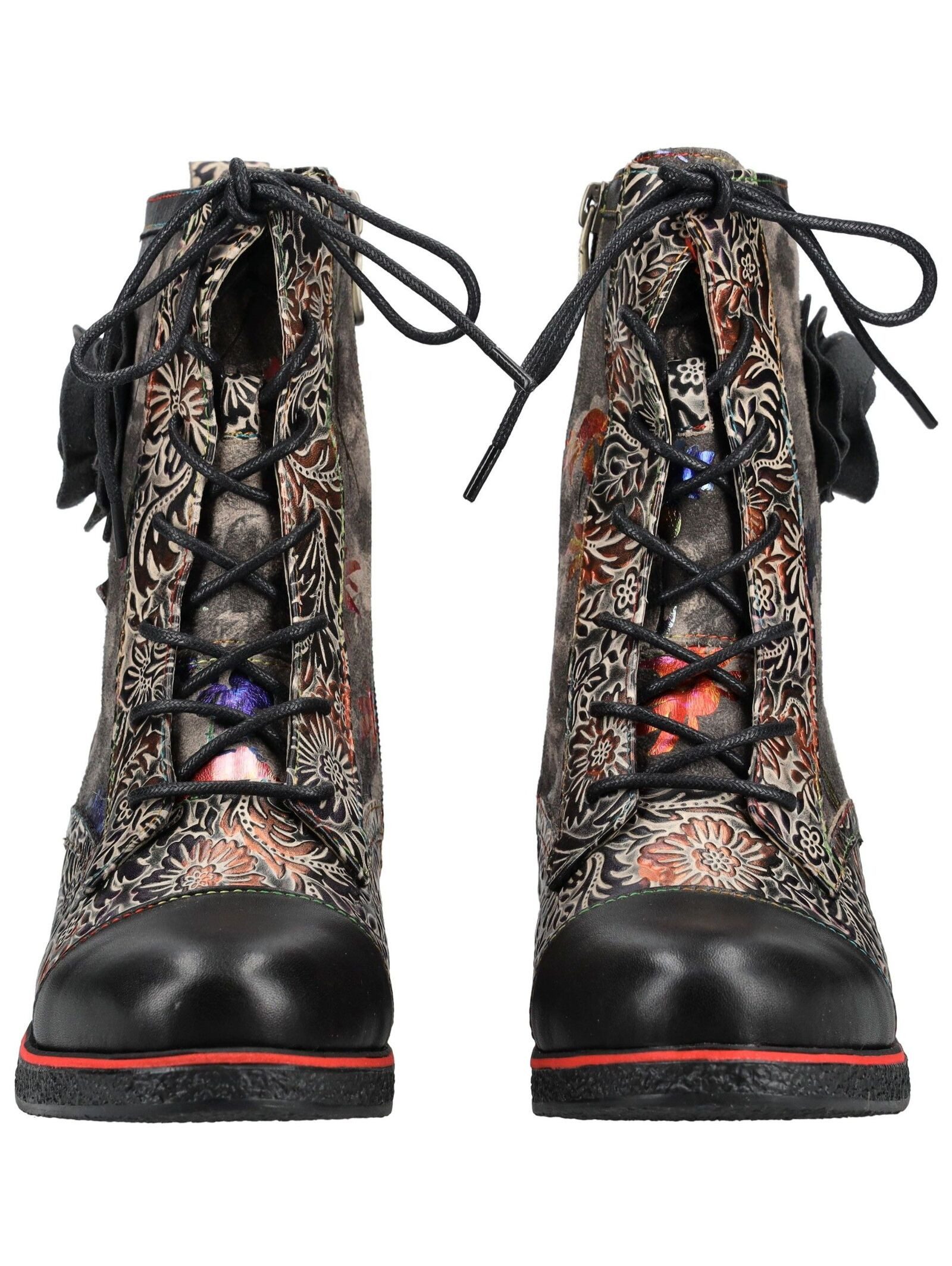 LAURA VITA LAURA VITA Stiefelette Leder/Textil Schnürstiefelette