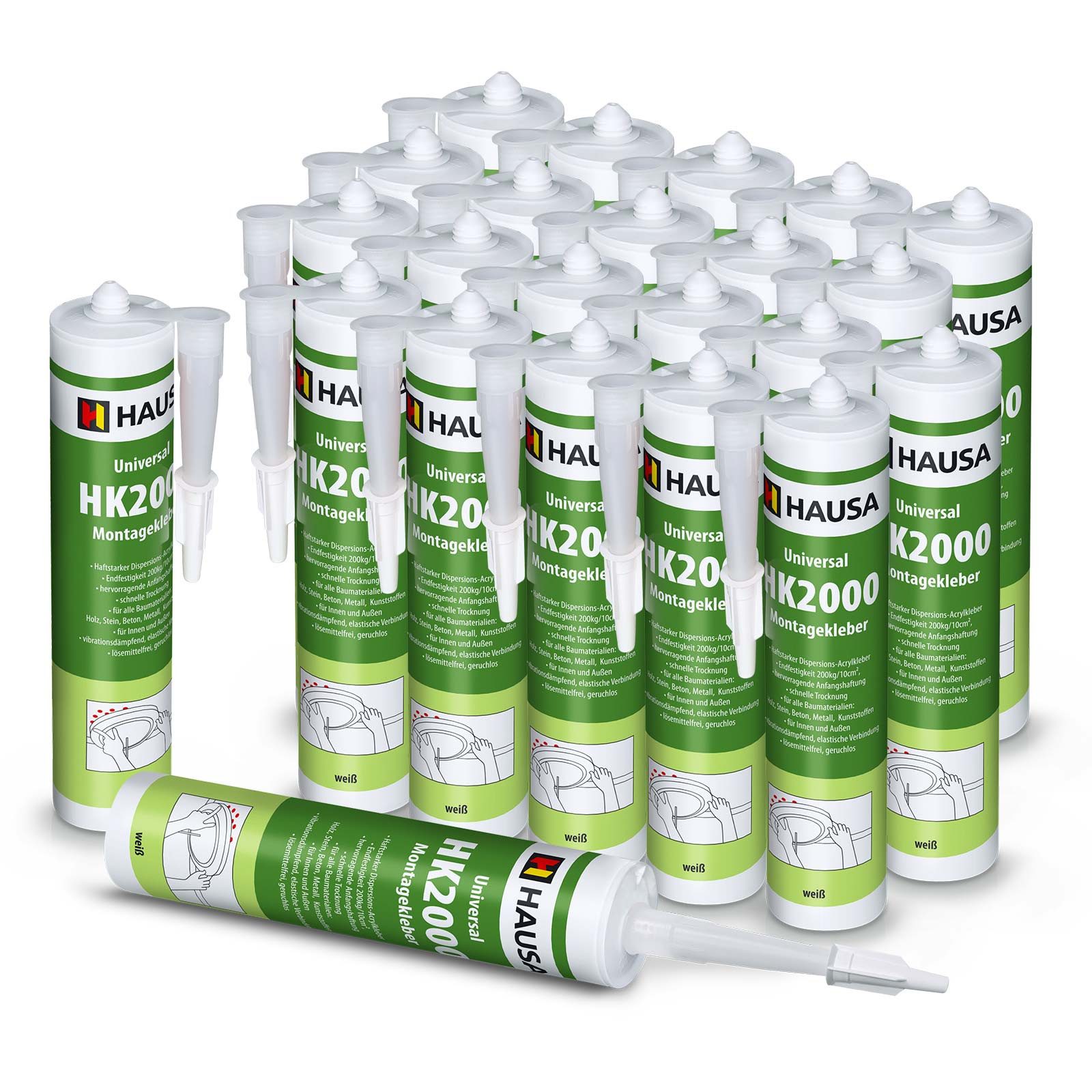 Hausa Montagekleber Universal HK2000, (Kraftkleber, Baukleber, günstig online kaufen