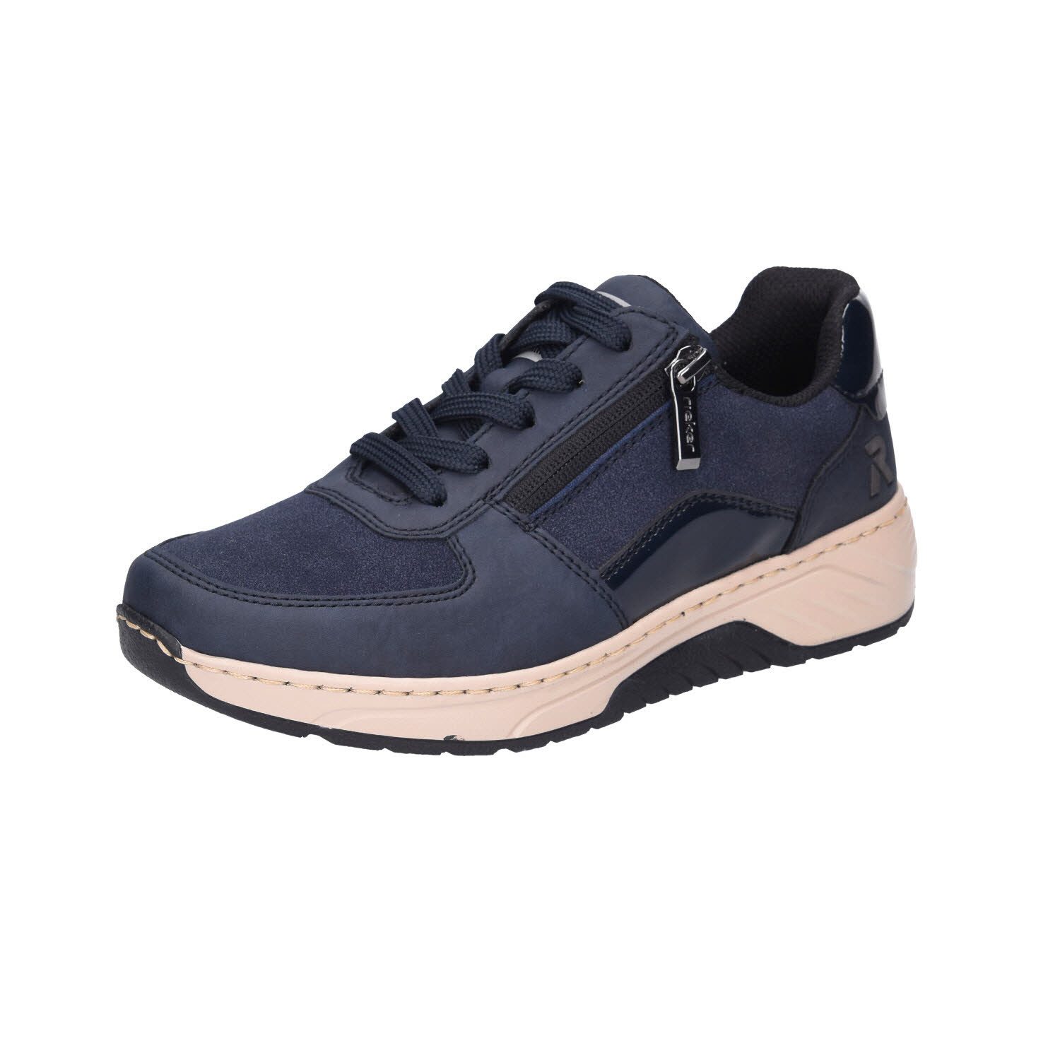 Rieker Damen Halbschuh Schnürschuh