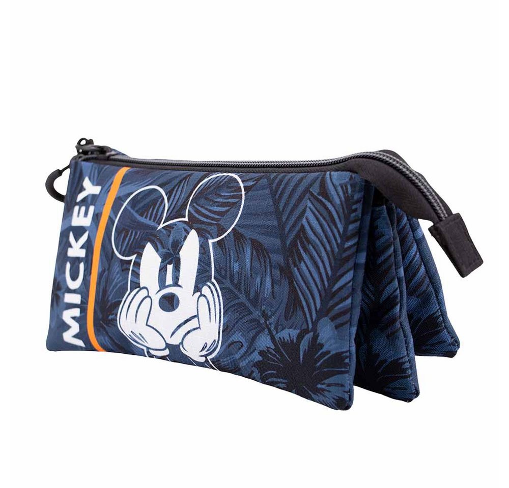 Thumbnail - Karactermania Federmäppchen Disney Micky Maus Stiftemäppchen Schlampermäppchen Mäppchen Federmappe, 3 Fächer