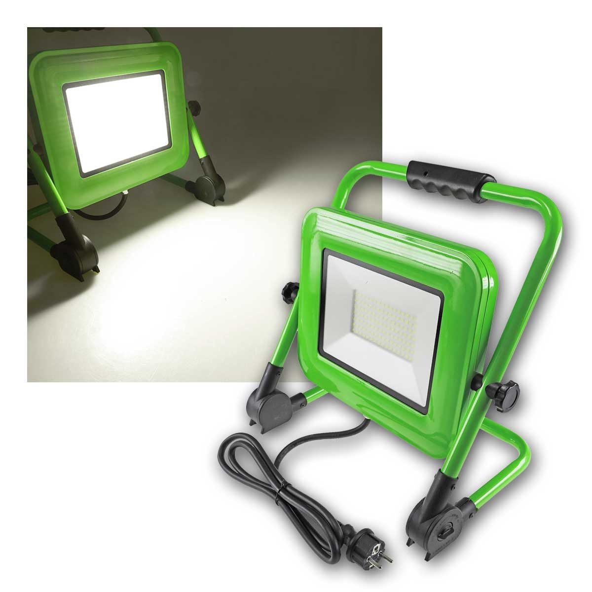 ChiliTec LED Baustrahler LED-Baustrahler "CTS-100W V4" 230V 100W, IP44, neutralweiß
