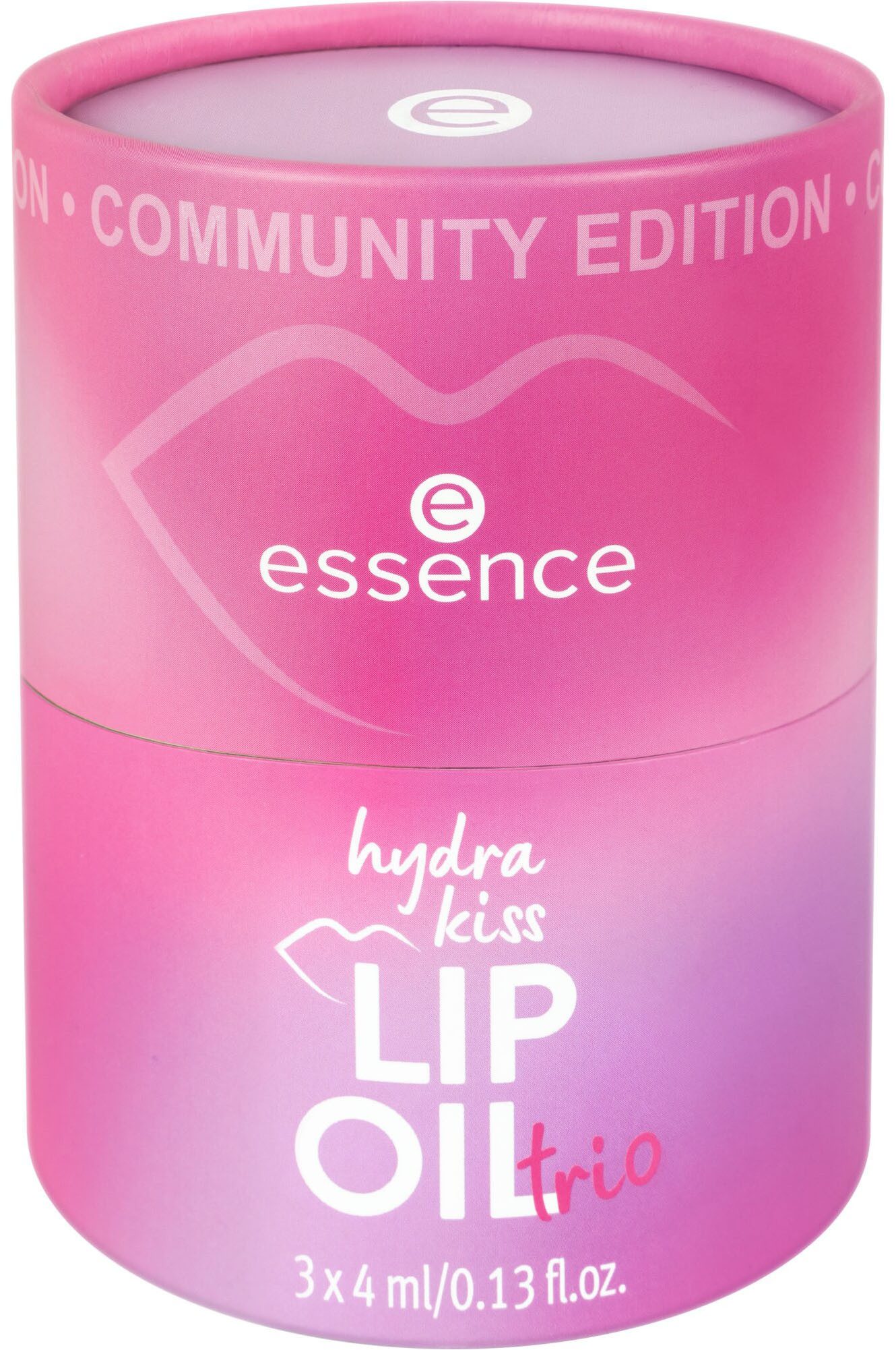Essence Lippenstift-Set HYDRA KISS LIP OIL TRIO, 3-tlg.