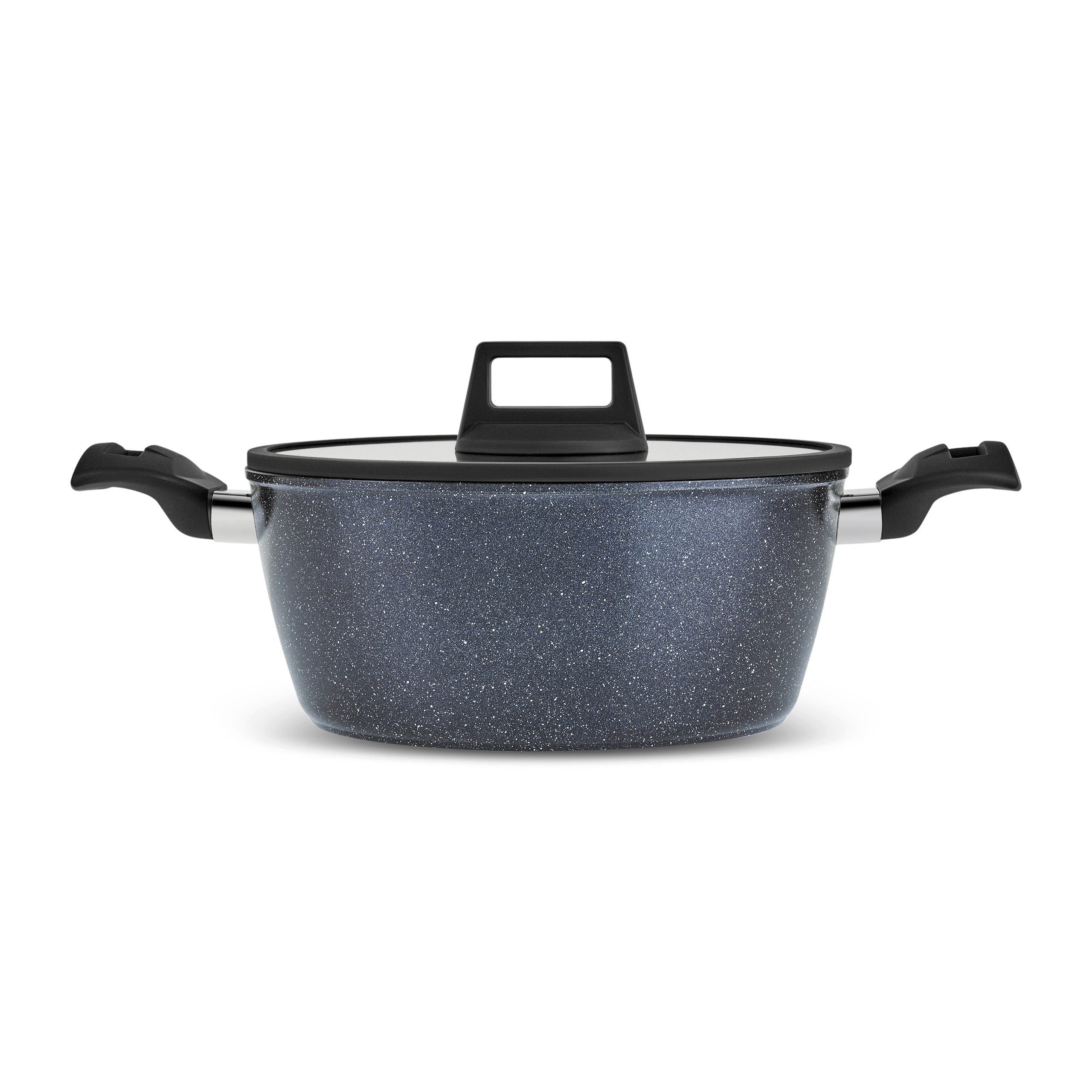Karaca Kochtopf Karaca Aqua Granit Kochgeschirr Kochtopf Bratentopf 24 cm