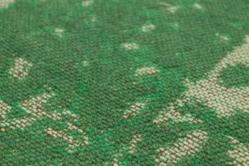 Wollteppich Vintage Teppich handgetuftet grau, morgenland, rechteckig, Höhe: 8 mm, Vintage Design