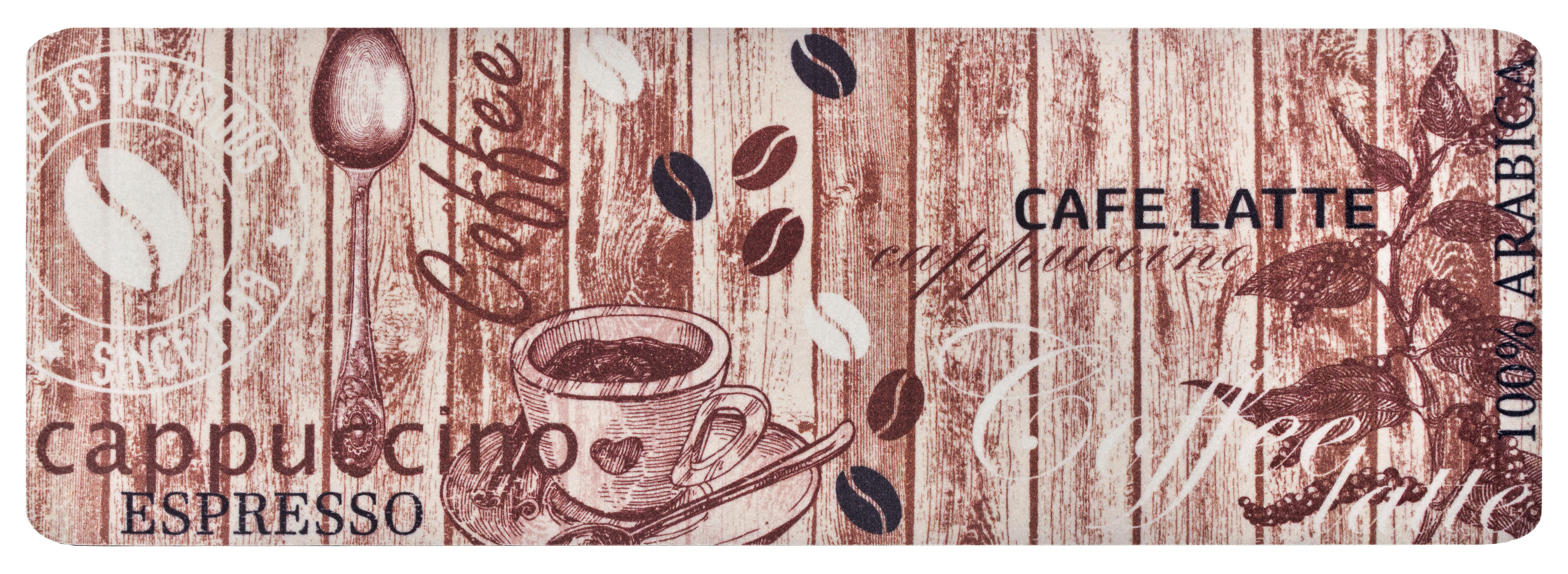 HANSE Home Küchenläufer Delicious Coffee, rechteckig, Höhe: 8 mm, Läufer, Rutschfest, Küchenteppich, Küche, Teppich, Pflegeleicht
