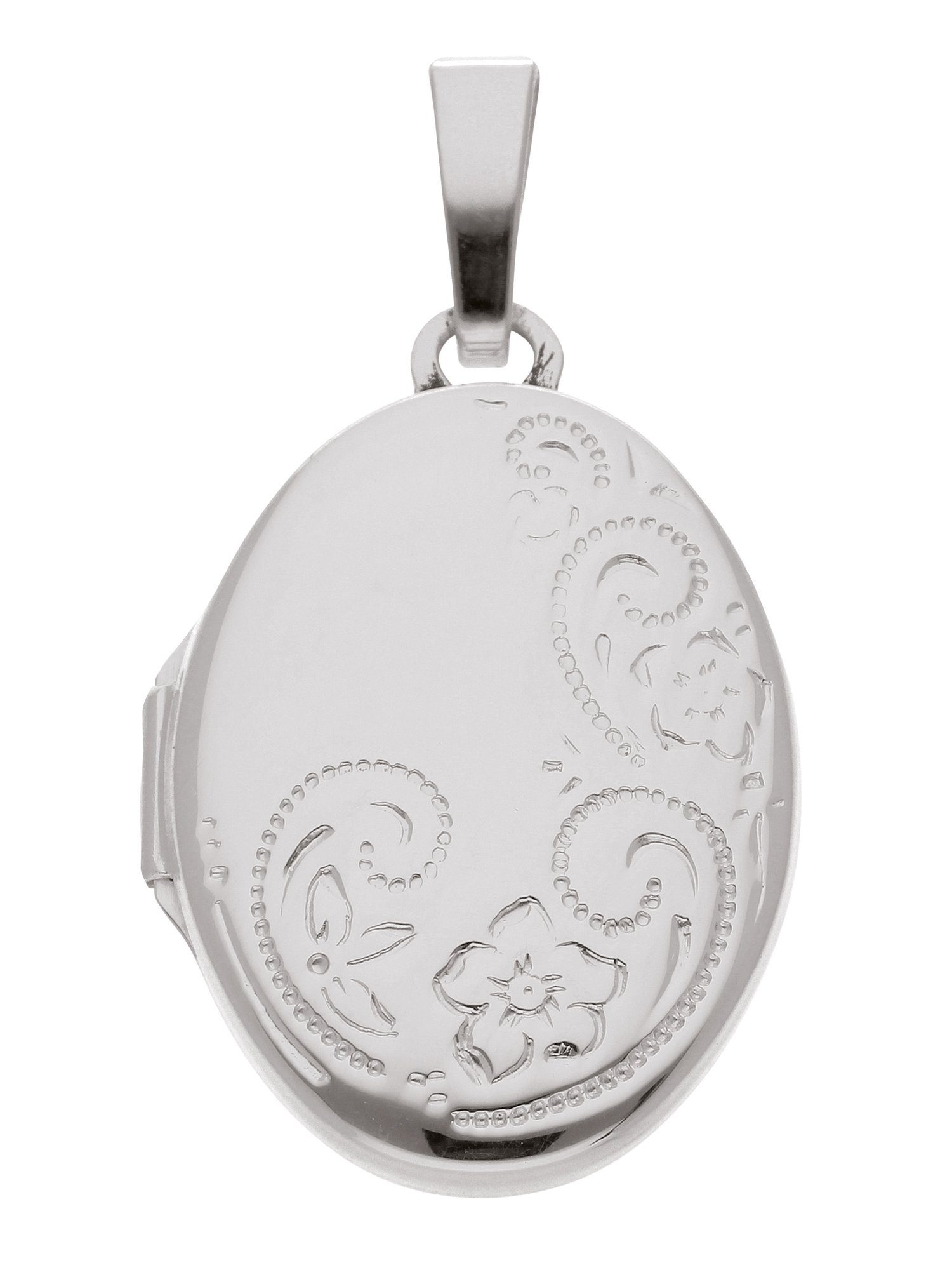 Adelia´s Kettenanhänger 925 Silber Medaillon Anhänger, Silberschmuck für  Damen