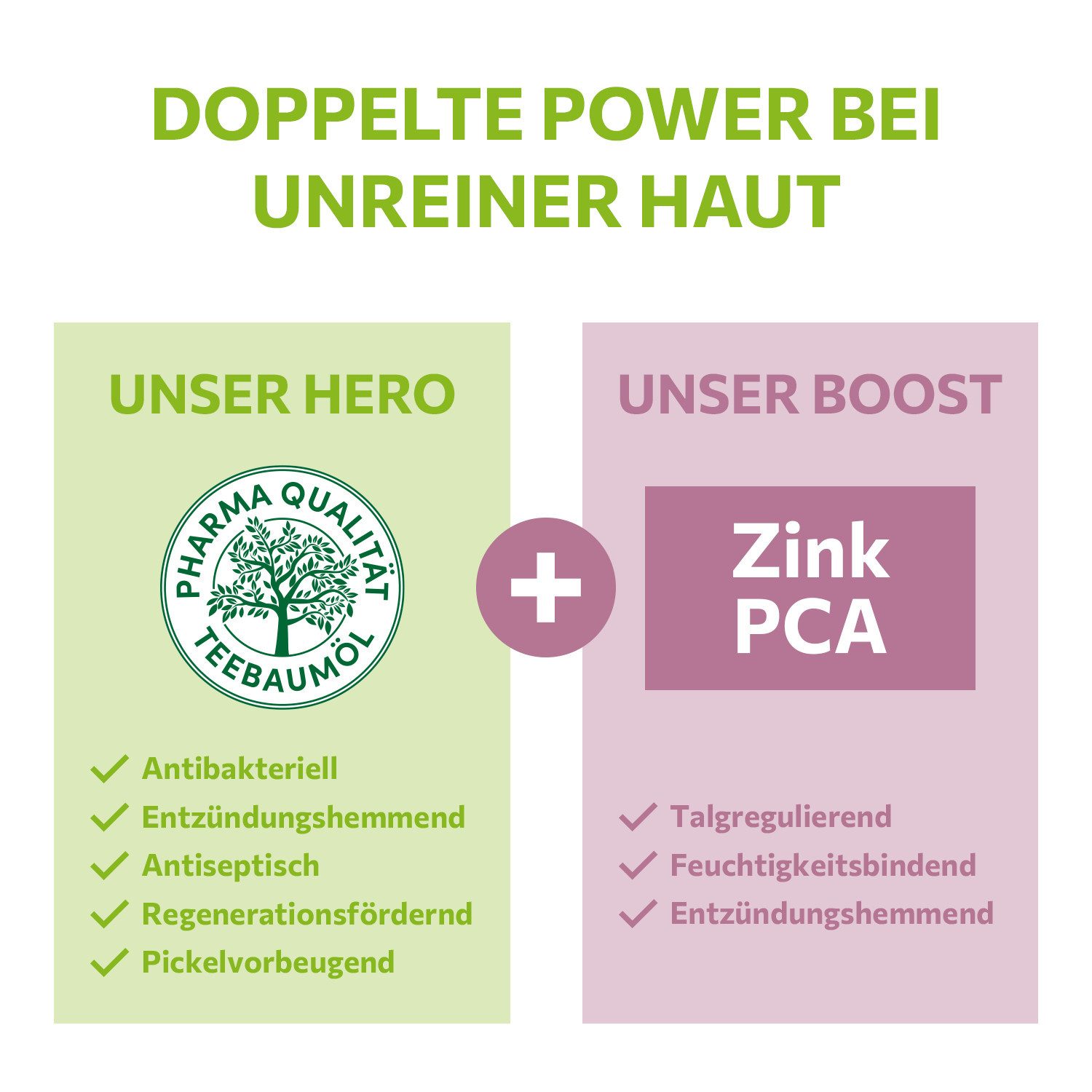 alkmene Gesichtsreinigungsgel 150 ml Teebaumöl Waschgel unreine Haut, vegan, Reinigungsgel, Gesicht, 1-tlg.
