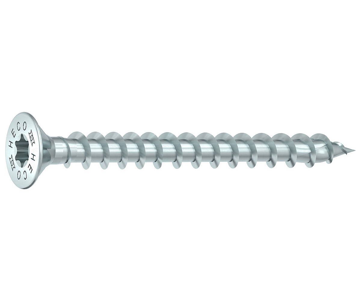 HECO Schrauben Holzbauschraube TOPIX-plus Holzbauschraube, Senkkopf, HD-40, Vollgewinde, (100 St)