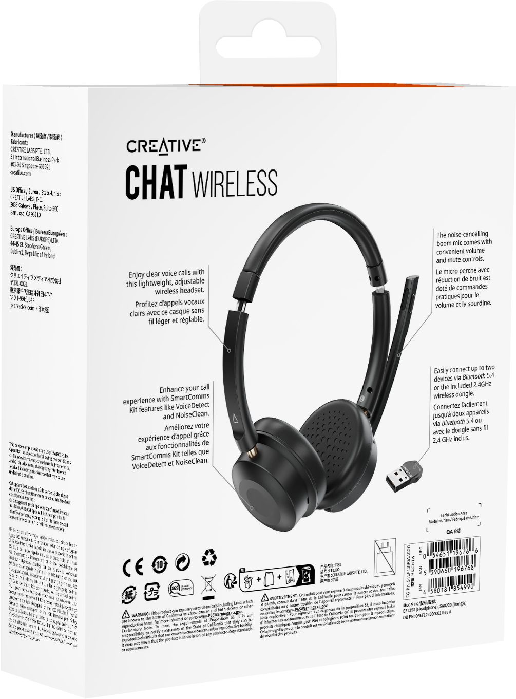 Creative Chat Wireless PC-Headset