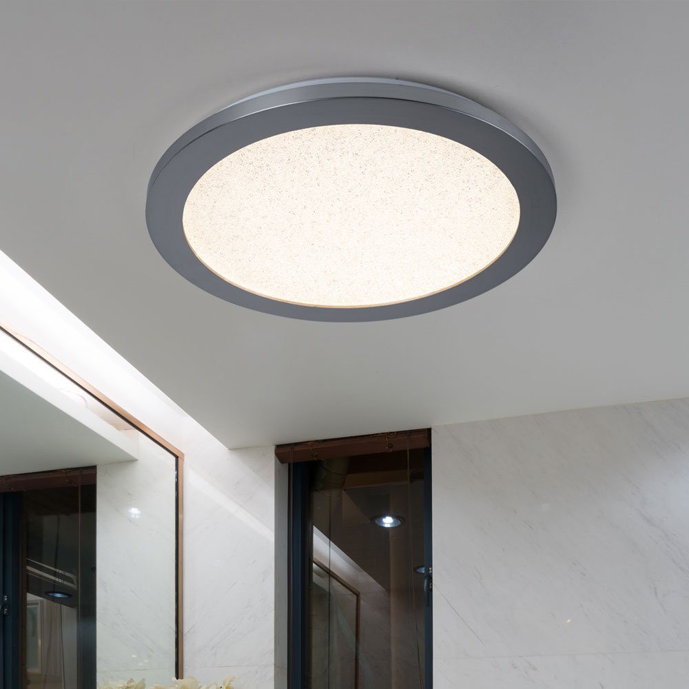 LED Deckenleuchte LED-Leuchtmittel WOFI Warmweiß, Küchenleuchte Deckenlampe Wohnzimmerlampe LED Deckenleuchte, verbaut, fest