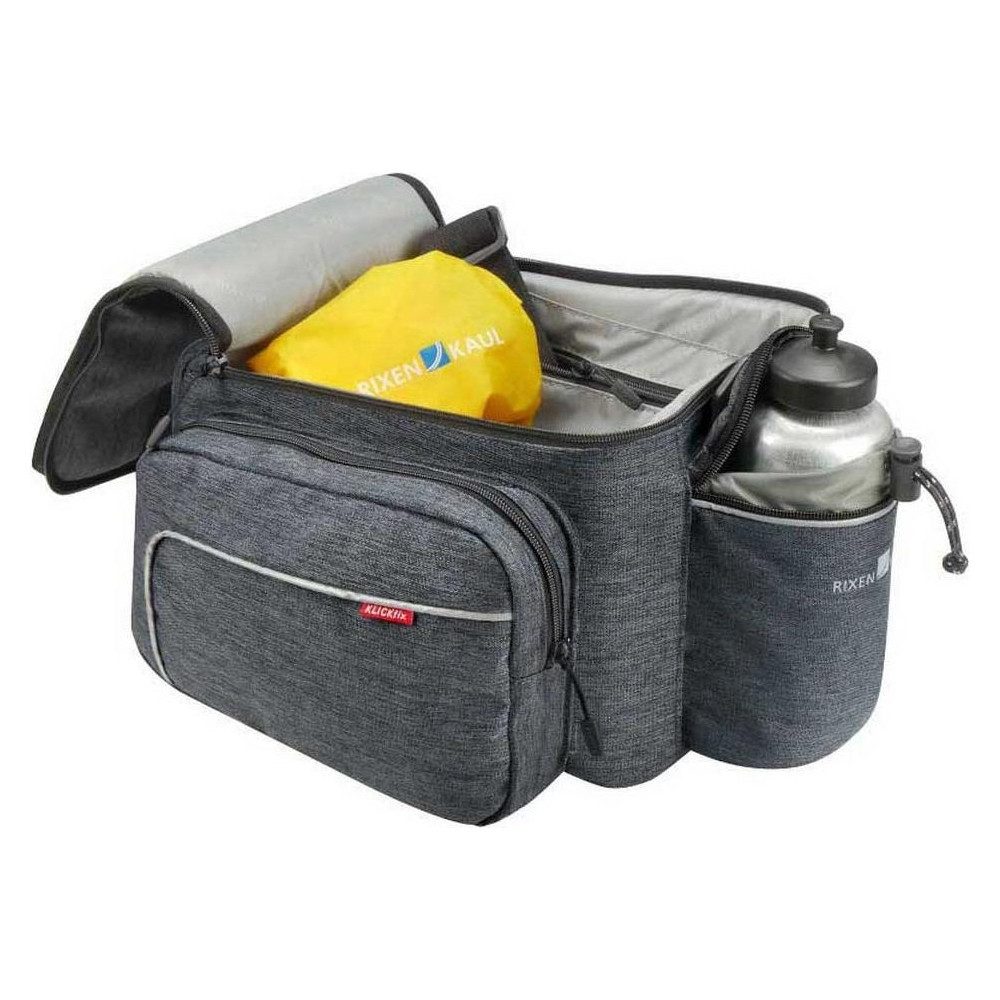 KlickFix Fahrradtasche 4030572106875 Rackpack Sport mit UniKlip 2 Adapter Fahrradtasche grau