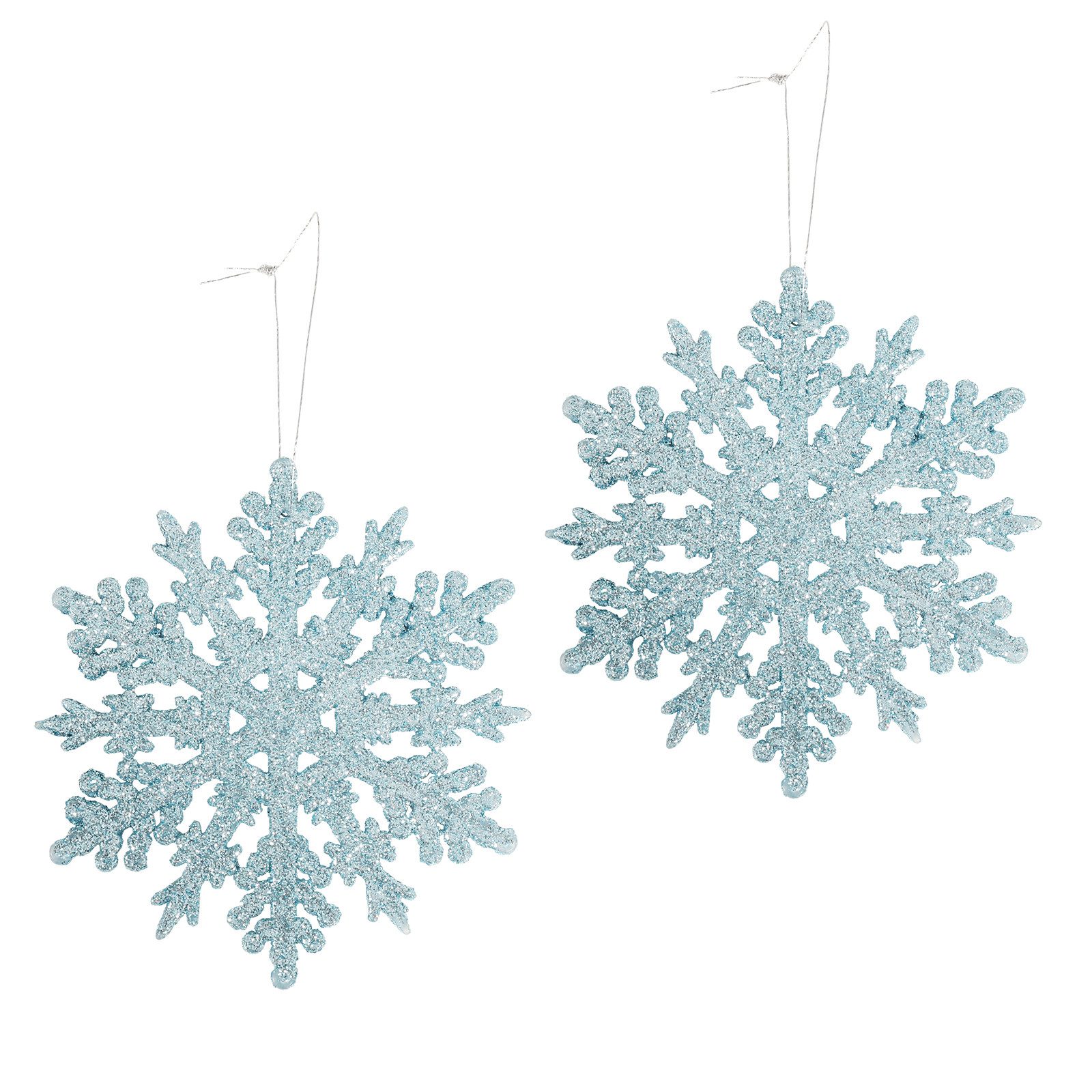 Salcar Christbaumschmuck Schneeflocken Weihnachten Deko Anhänger günstig online kaufen