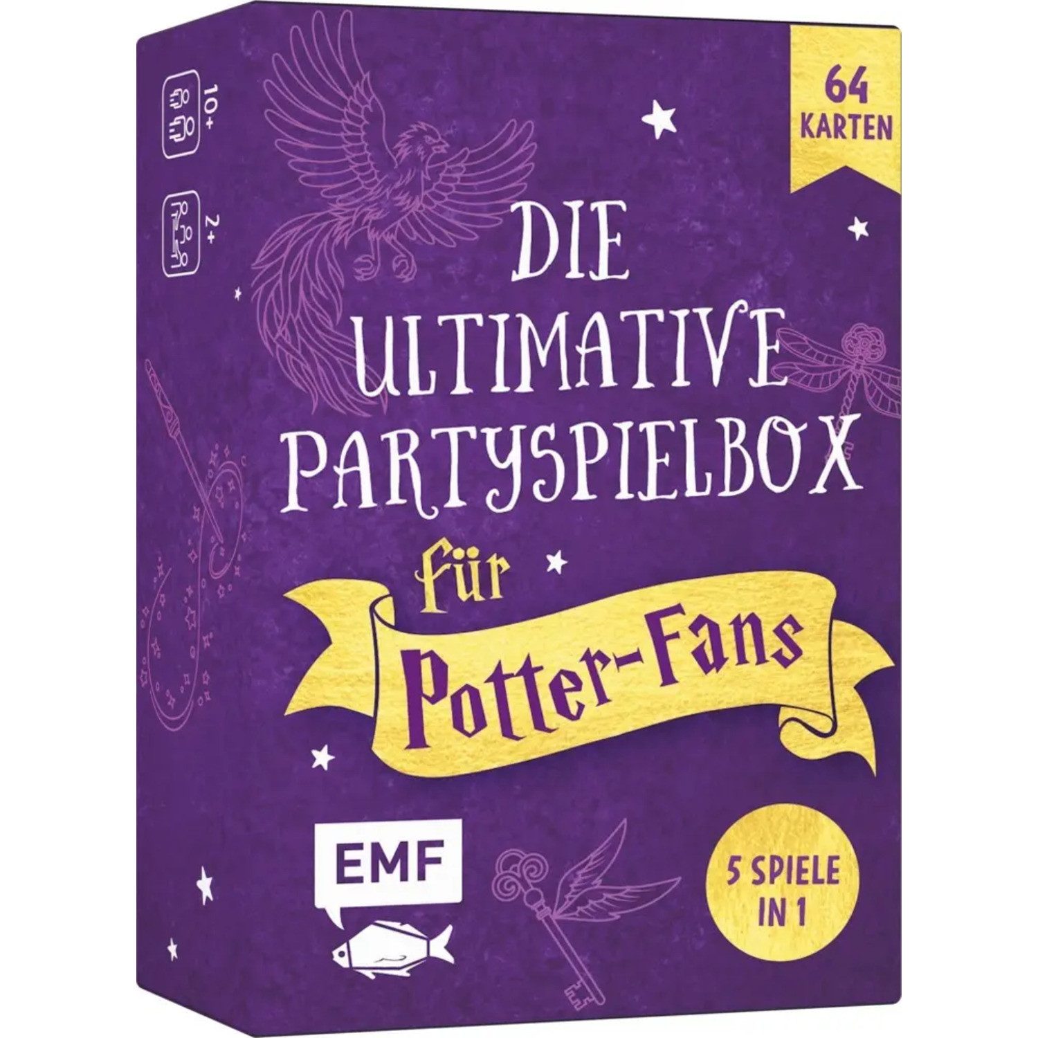 Michael Fischer Spiel Kartenspiel: Die ultimative Partyspielbox für Harry Potter-Fans