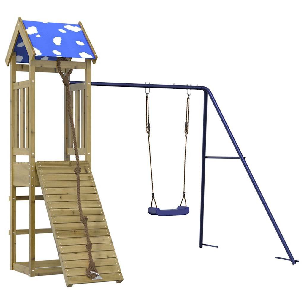 vidaXL Spielturm Spielturm Imprägniertes Kiefernholz