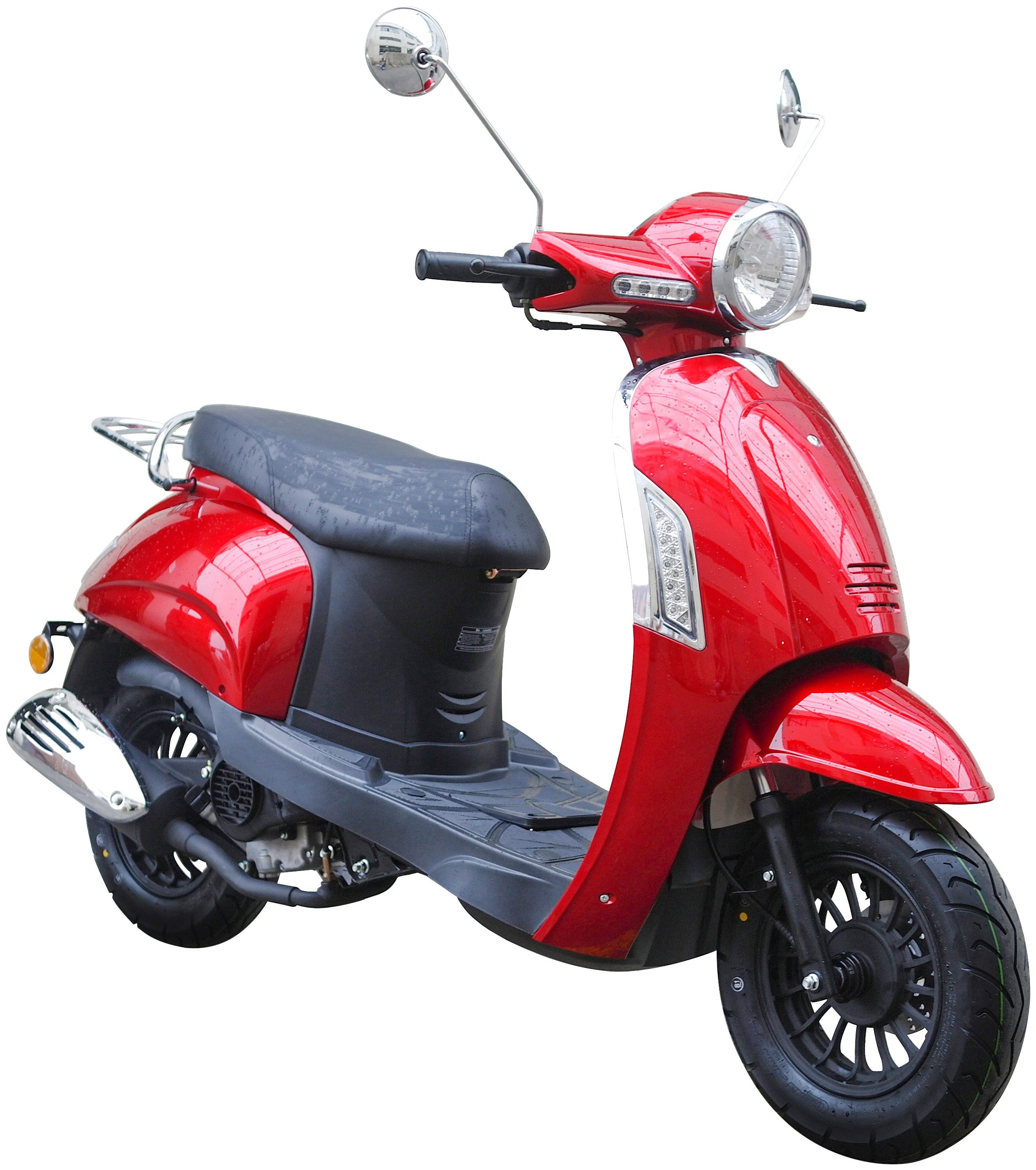 GT UNION Motorroller Massimo 45, 49,5 ccm, 45 km/h, Euro 5, Luftgekühlter Motor