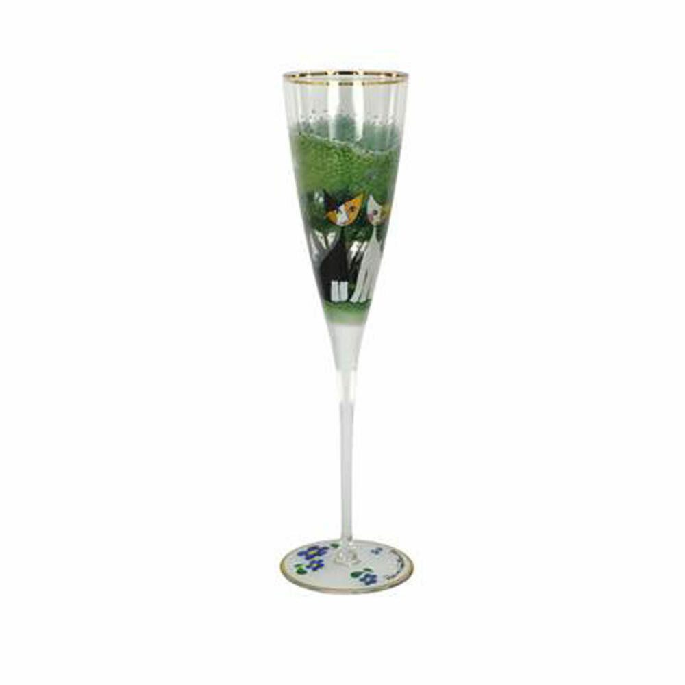 Goebel Sektglas Rosina Wachtmeister - Una passeggiata nel verde, Glas