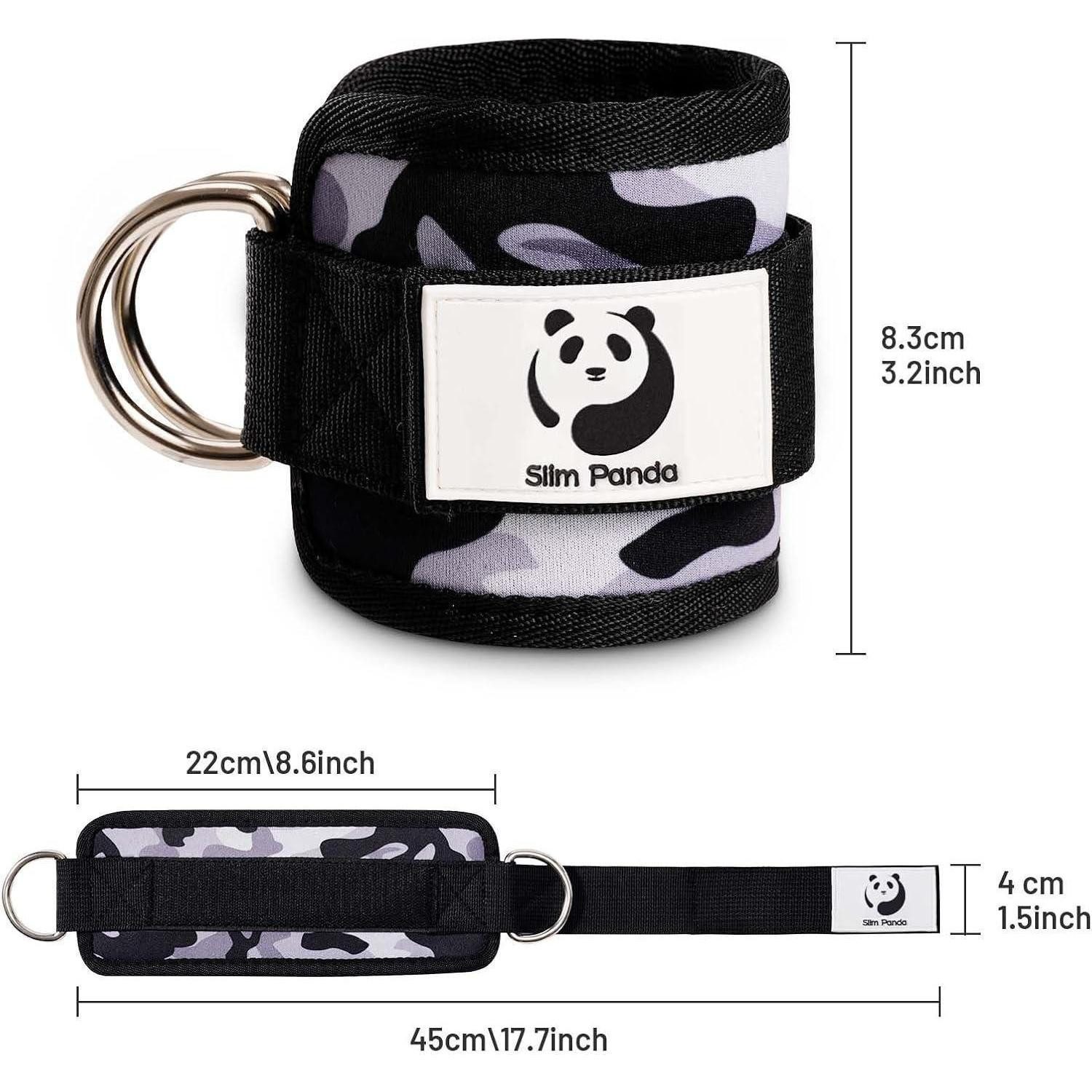 LuxusKollektion Fußbandage Fußschlaufen Kabelzug Fußmanschetten Neoprenstütze Singel Camouflage