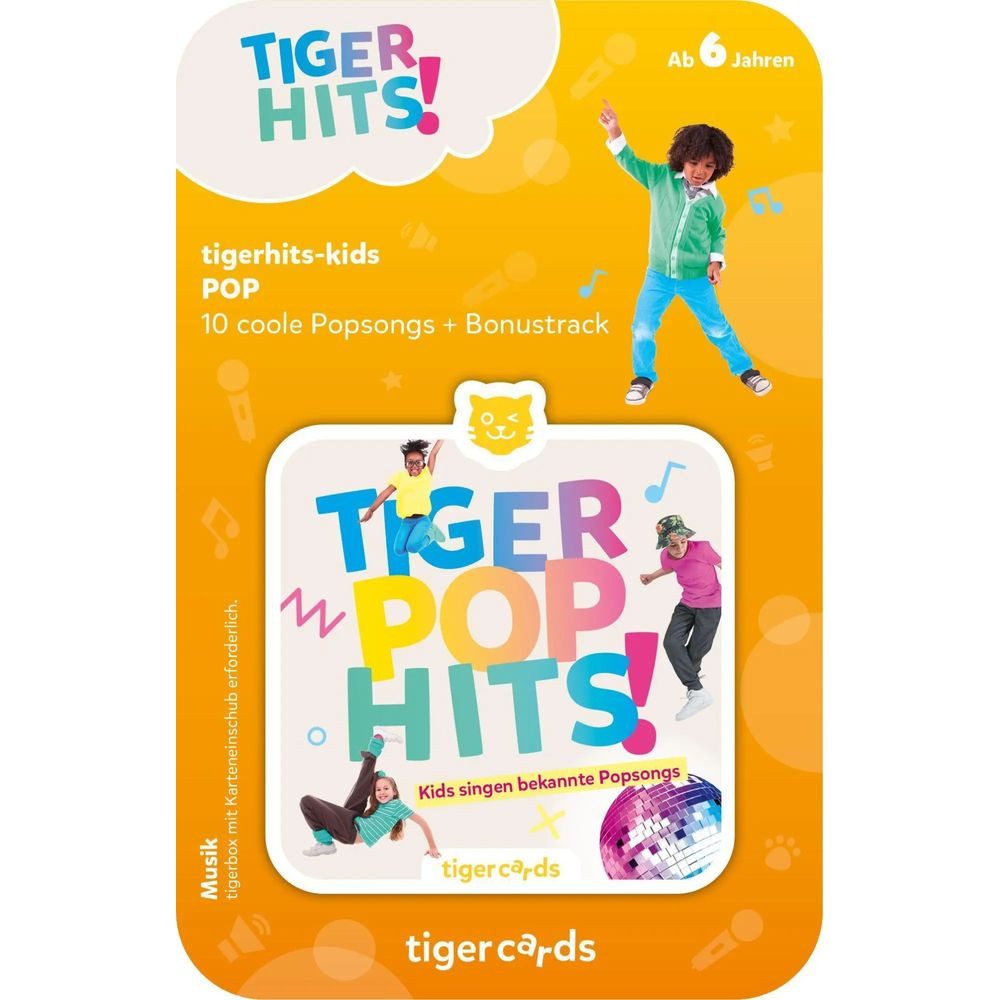 Tiger Media Deutschland GmbH Hörspiel tigercard - tigerhits - tiger POP hits