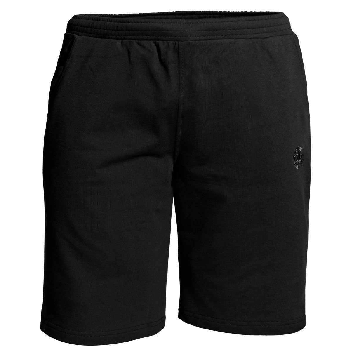 Jogg-Bermudas Herren SPORTSWEAR Übergrößen Ahorn schwarz Joggingbermuda AHORN Sportswear