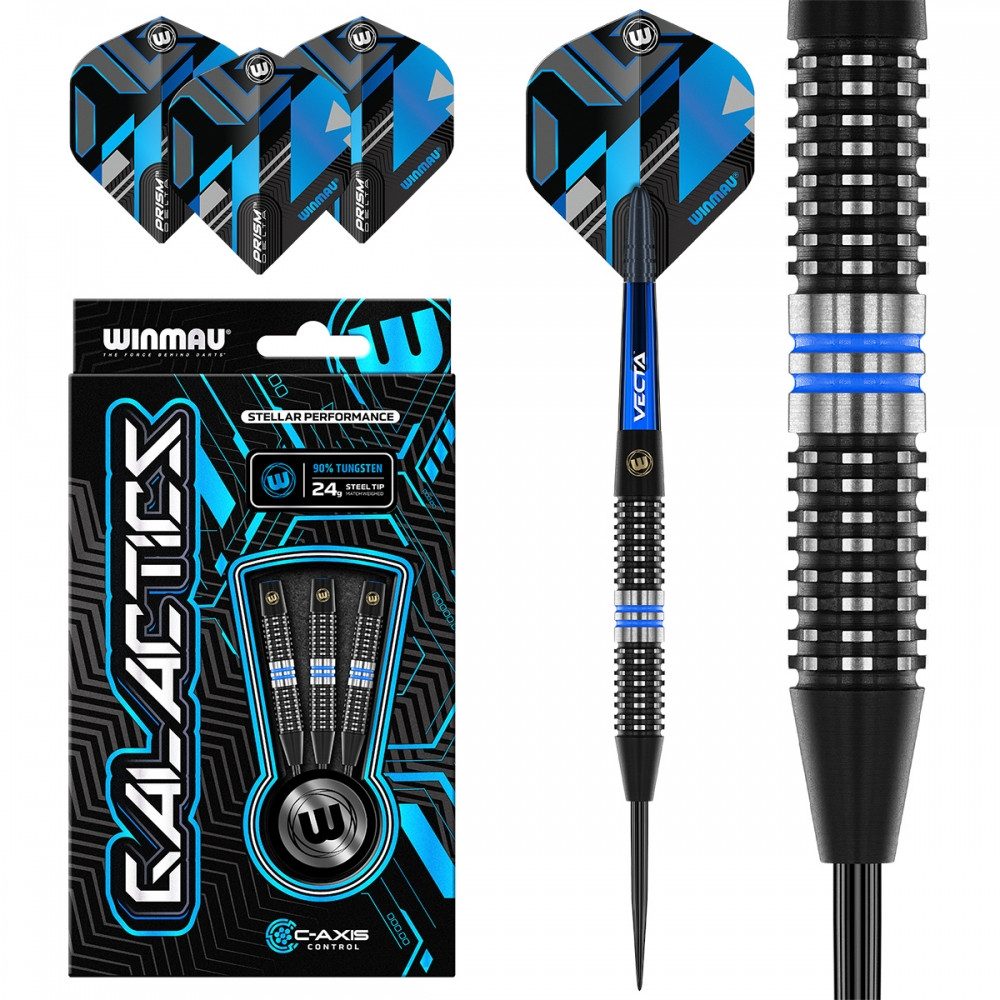 Dartpfeil Winmau Steeldart Galactics 1526 24g - Darts.