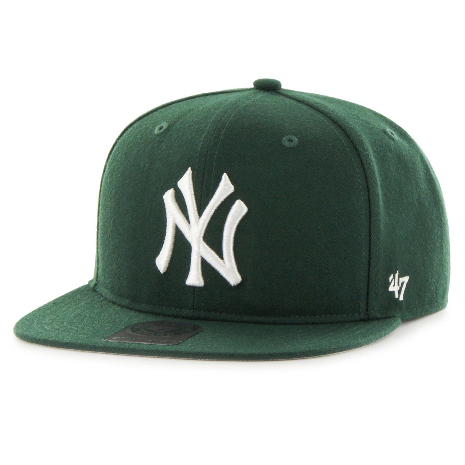 '47 Brand Snapback Cap NO SHOT New York Yankees dunkelgrün