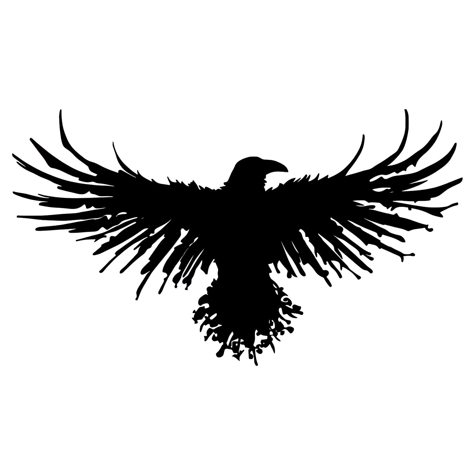 Jumpeak Wanddekoobjekt Krähen-Metall-Wanddekoration-Edle Wanddeko für Wohnzimmer,Tier, Skulpturale Krähe Deko für Modernes Interieur&Gothic Style