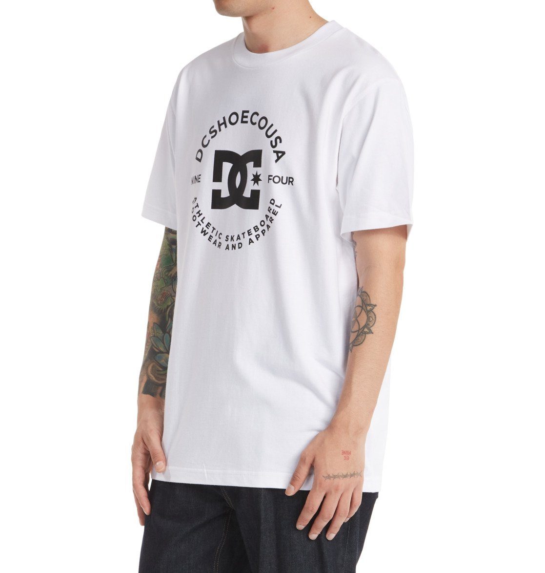 T-Shirt DC DC White Shoes Star Pilot