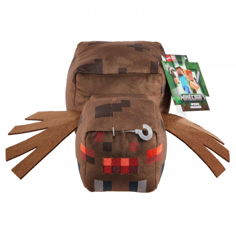 Mattel® Plüschfigur mattel minecraft spider plüsch 20cm plüschfigur.