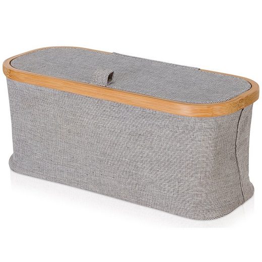 Möve Aufbewahrungsbox »Bamboo«, Bamboo, Kombination aus Bambus und