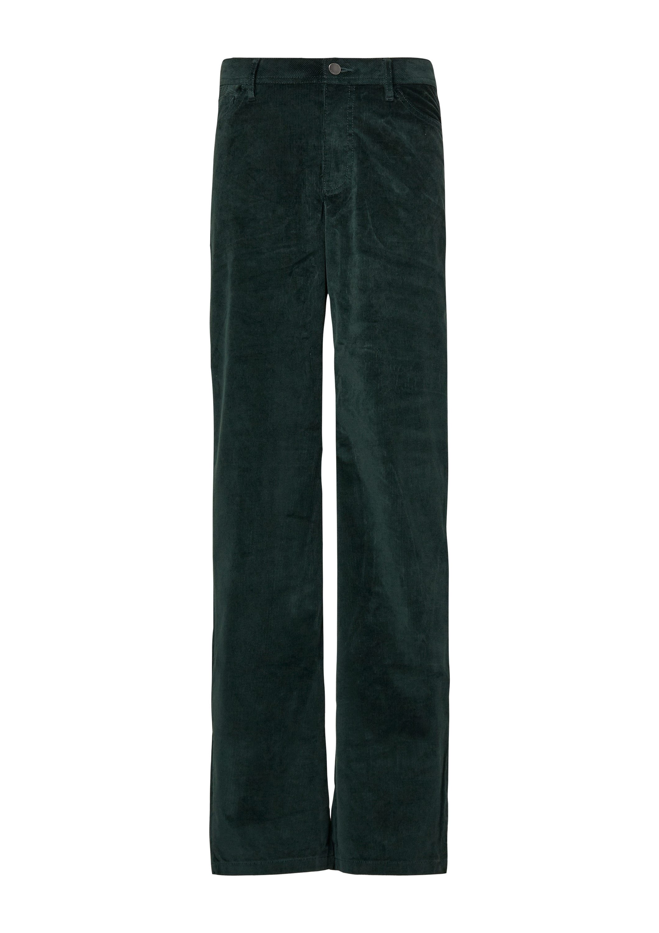 s.Oliver Chinos Hose Cordhose / Regular Fit / Mid Rise / Straight Leg günstig online kaufen