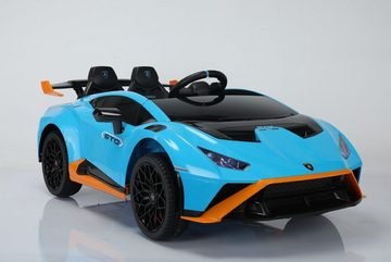 ES-Toys Elektro-Kinderauto Kinderauto Lamborghini Huracan, Belastbarkeit 40 kg, STO EVA-Reifen Bluetooth MP3 USB