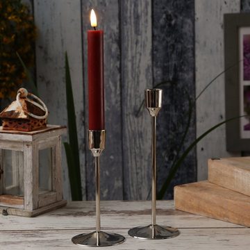 MARELIDA Kerzenhalter Stabkerzenhalter Kerzenständer Tafelkerzenhalter Kerzenhalter 20,5cm (1 St)