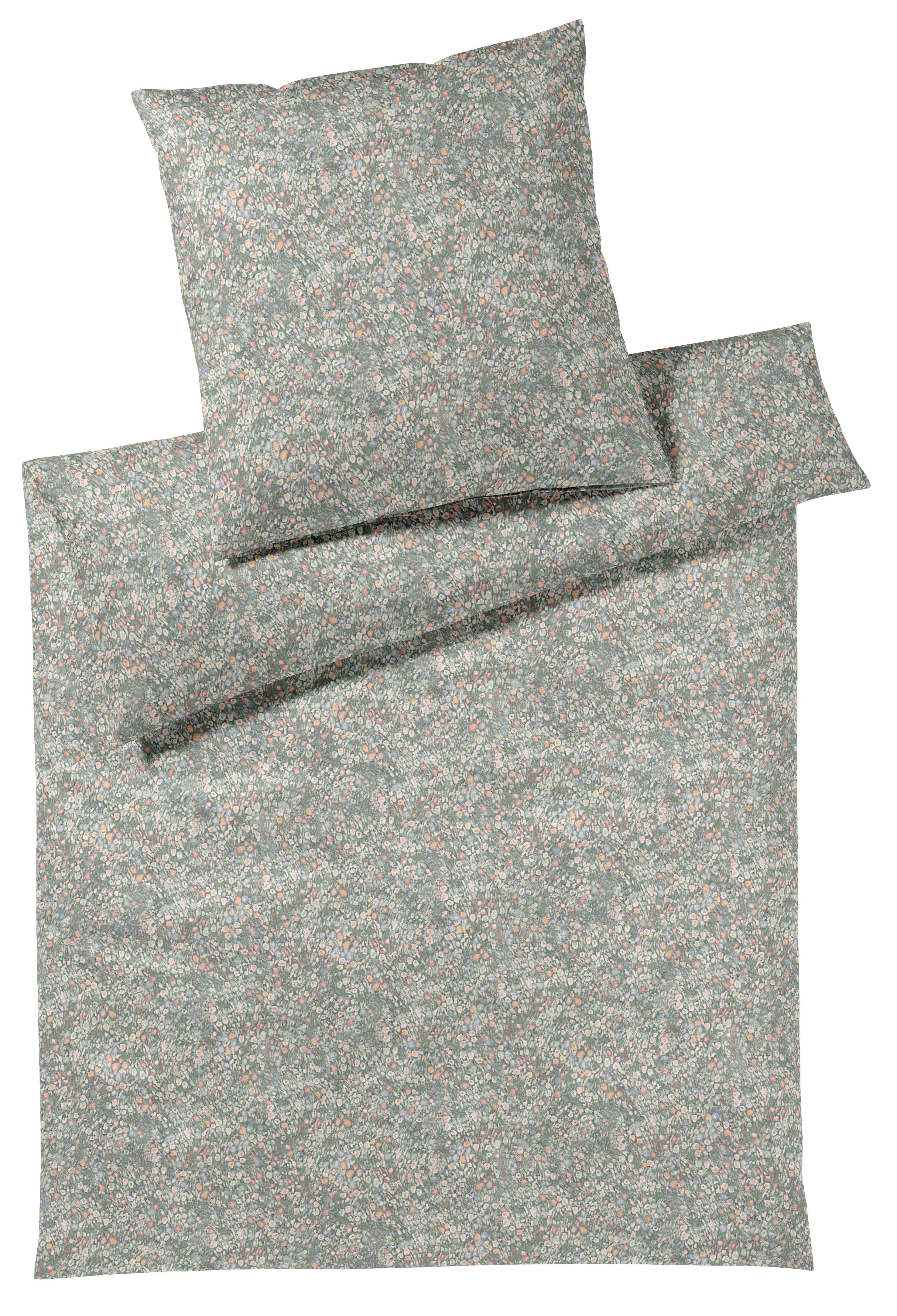 Elegante Bettwäsche Giverny, Interlock-Jersey, 2 teilig, angenehmes Hautgefühl