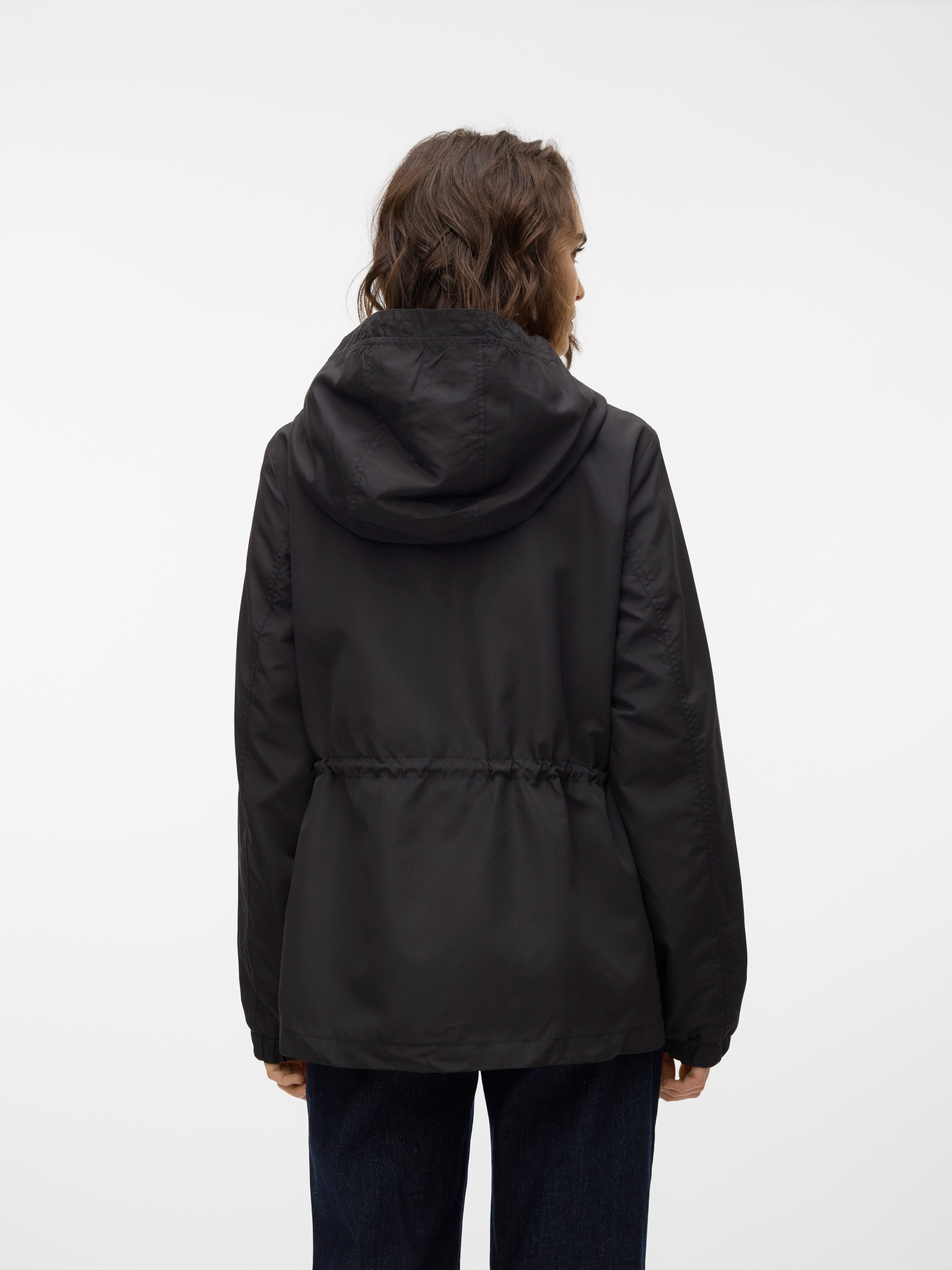 Vero Moda Parka VMPAISLEY PARKA JACKET NOOS mit Taillen-Kordelzug