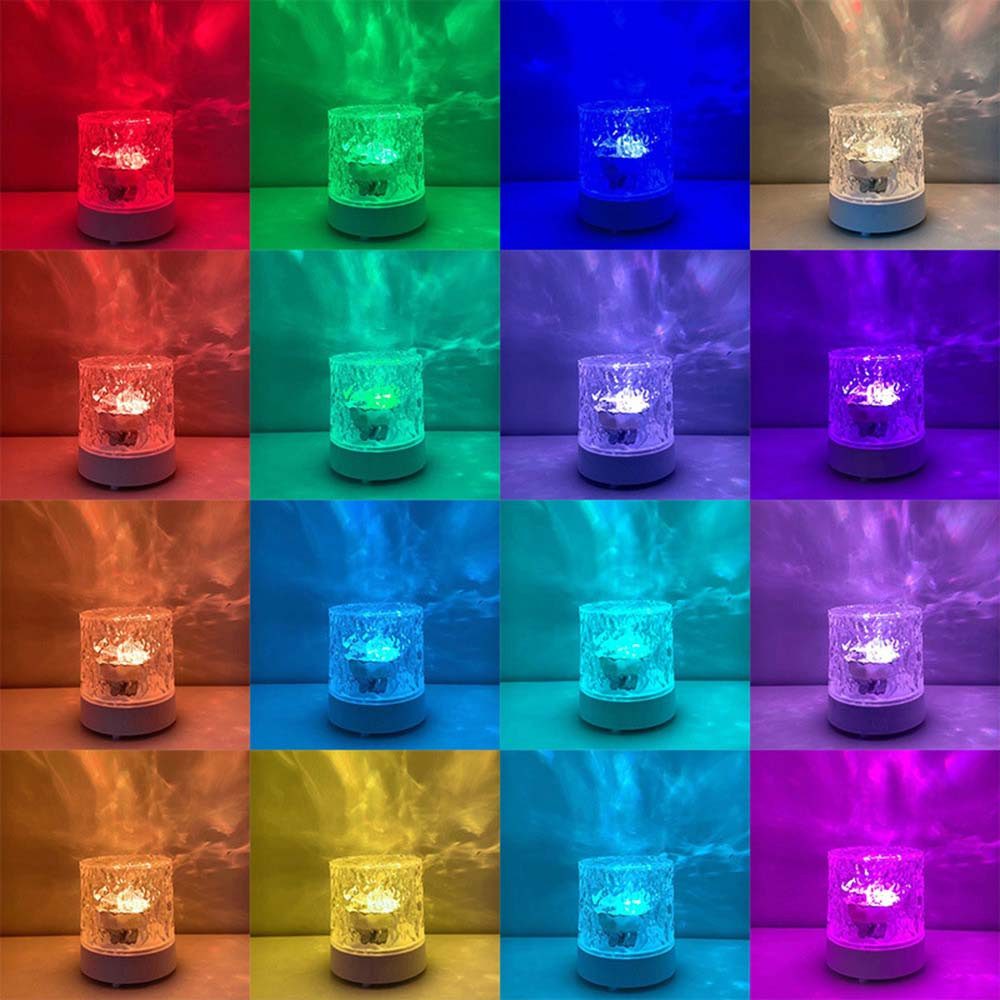 MUPOO LED Nachttischlampe Acryl RGB Projektorlampe,Aurora günstig online kaufen