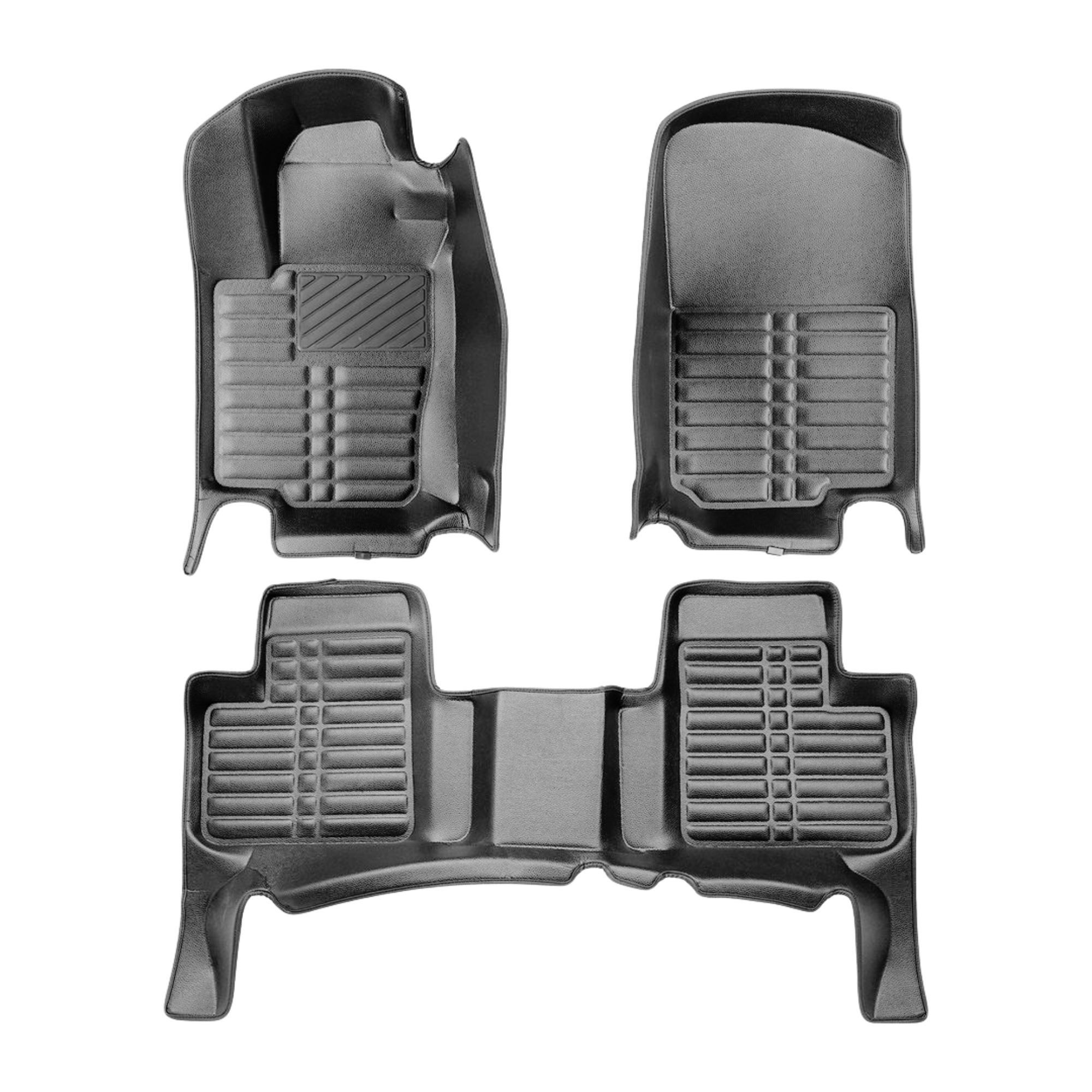 fussmattenprofi.com Auto-Fußmatte 5D Premium Auto Fussmatten für Mercedes ML (W164) 2005-2011 (1 St), für Mercedes Mercedes ML