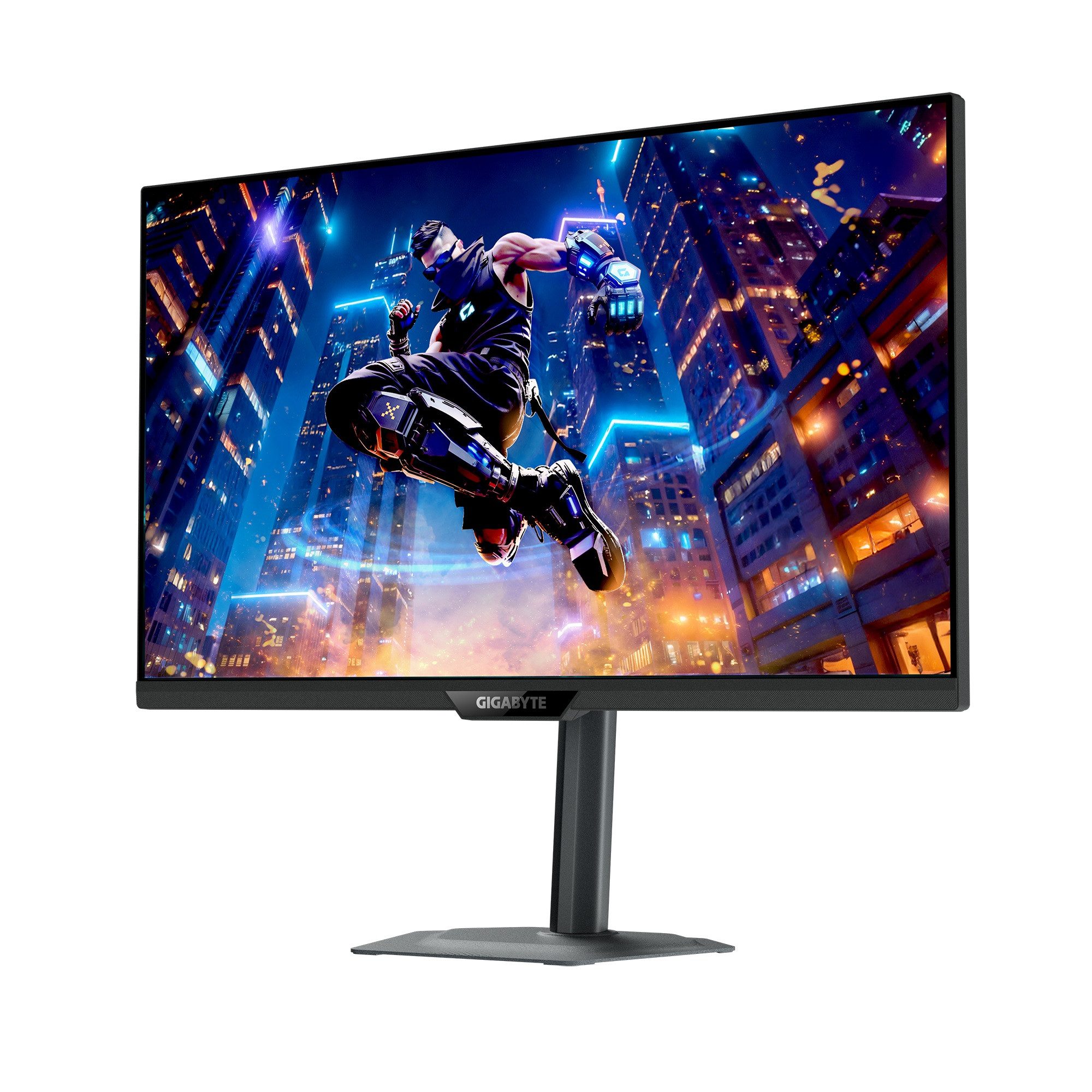 Gigabyte M27Q2 Gaming-Monitor (68,5 cm/27 ", 2560 x 1440 px, QHD, 1 ms Reaktionszeit, 200 Hz, IPS, dreh-, neig-, schwenk-, höhenverstellbar)