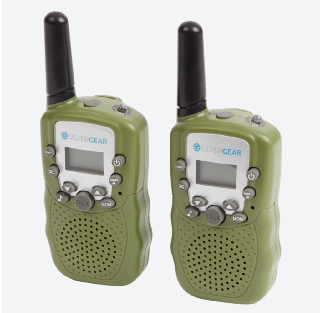Walkie Talkie Walkie Talkie Set 3 km LCD Display Funkgerät