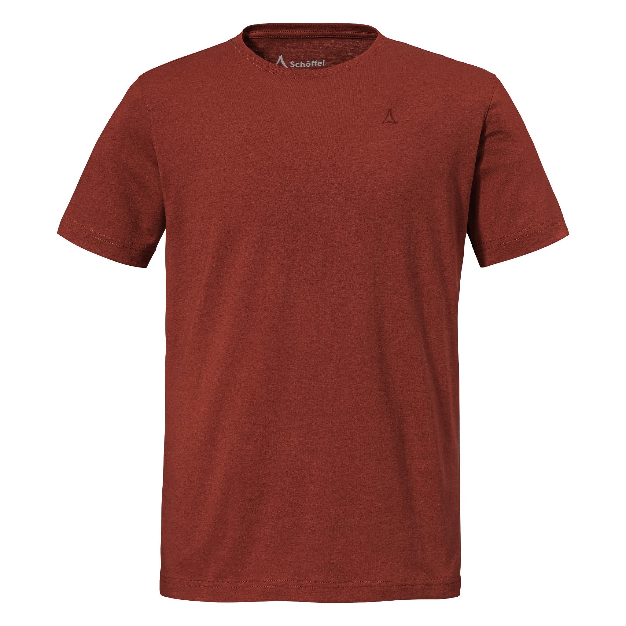 Schöffel T-Shirt T-Shirt Hohberg mit Markenlogo auf der linken Brust