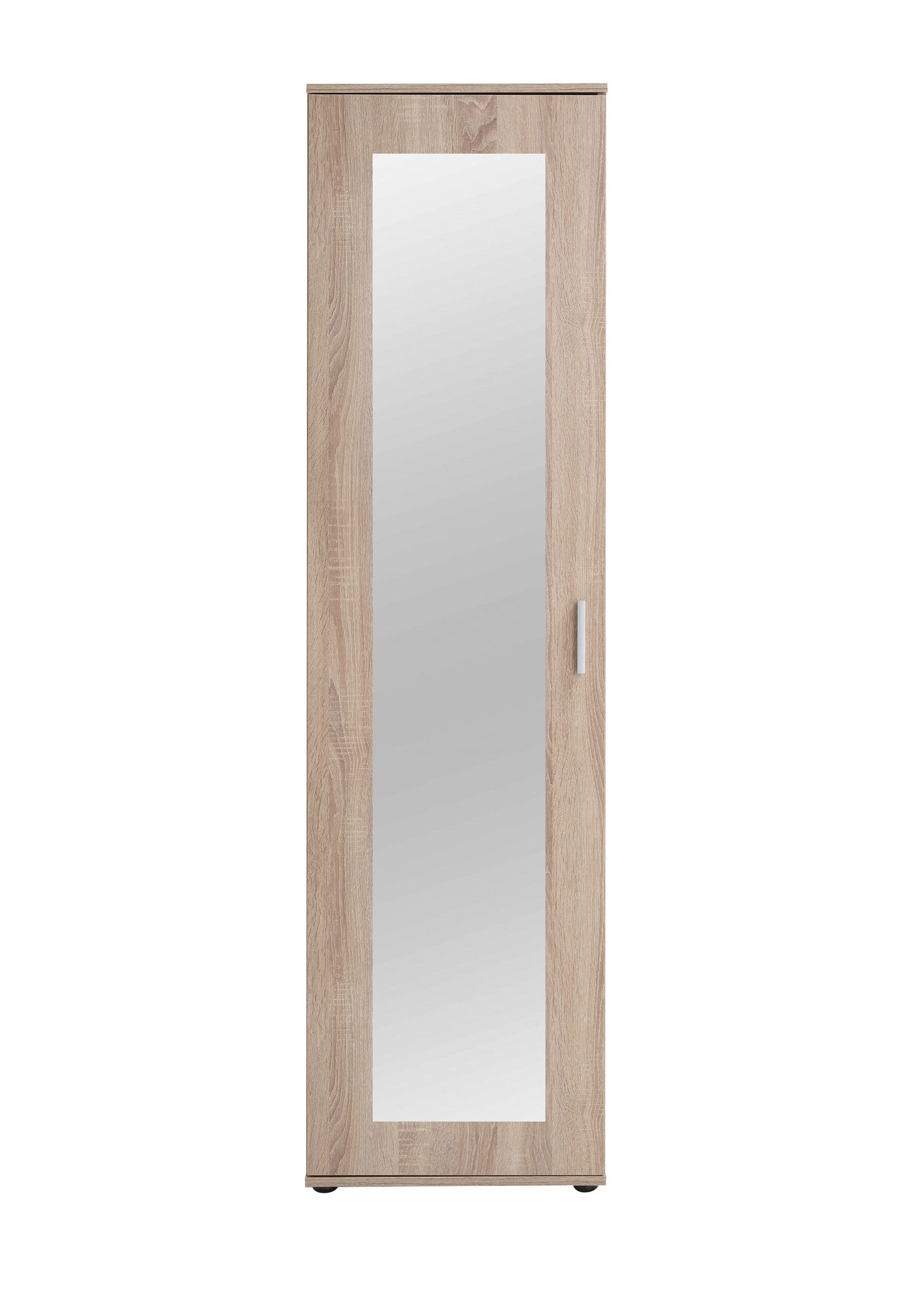 PREISBRECHER Garderobenschrank INCA 2 in Eiche Dekor - 50x184x34,5cm (BxHxT)