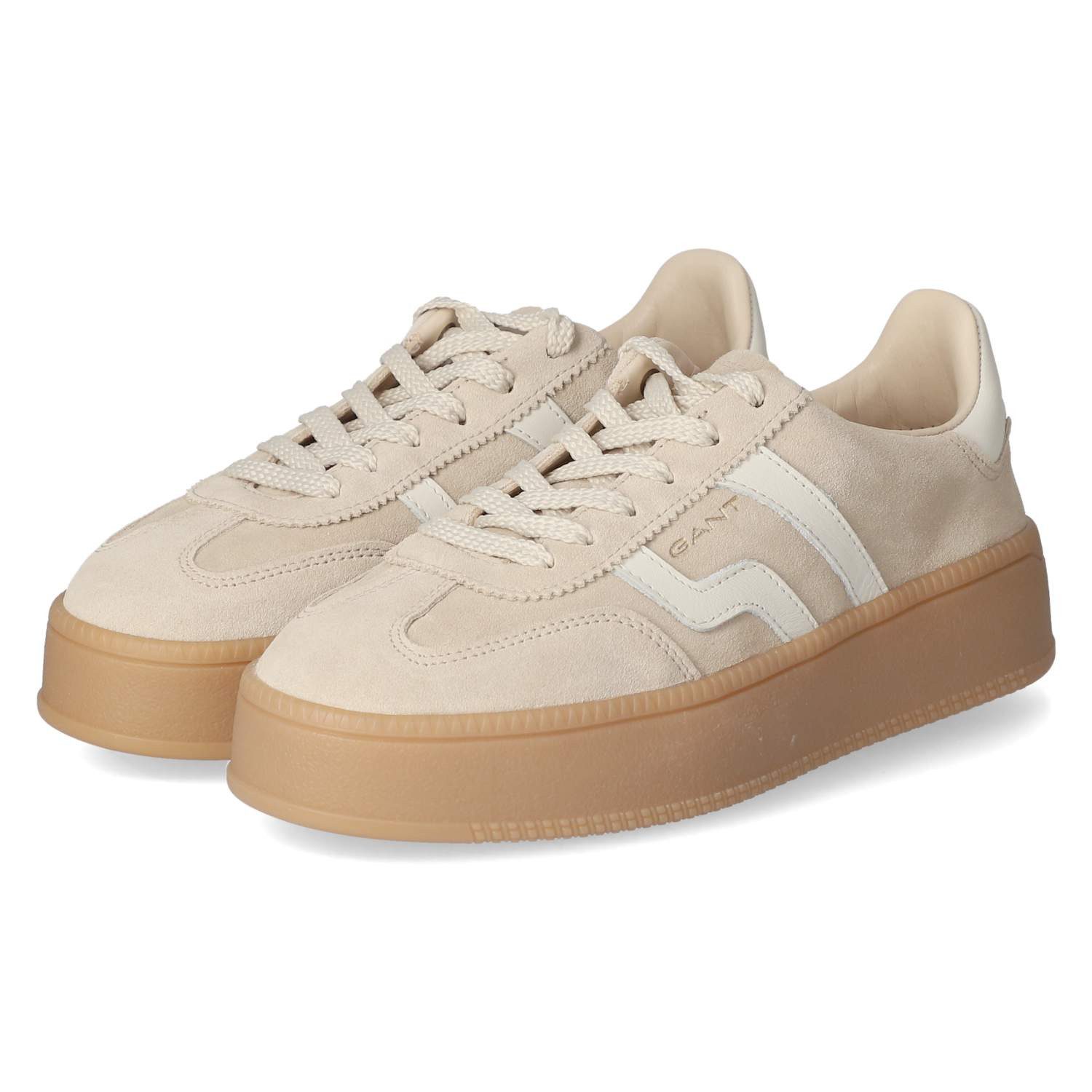 Gant Gant 32533203/G871 Damen Rauleder beige-kombi Schnürschuh günstig online kaufen