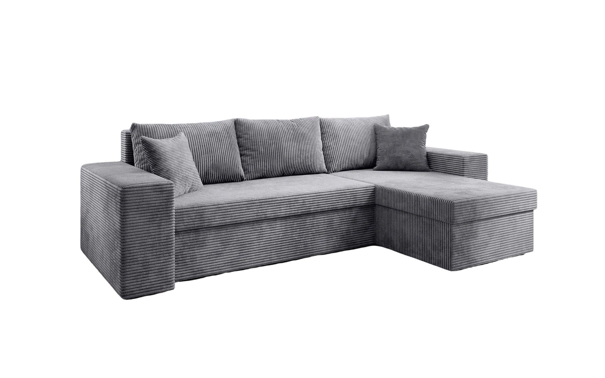 Luxusbetten24 Schlafsofa Designer Sofa Denver, mit Stauraum und Schlaffunkt günstig online kaufen