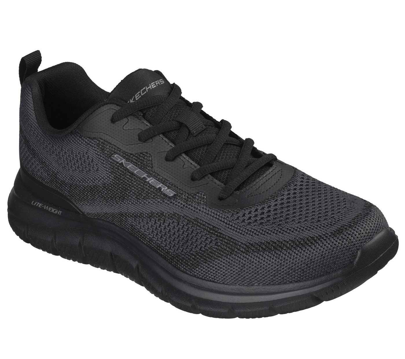 Skechers TRACK-POHLTER Sneaker Schnürschuh, Freizeitsneaker, maschinenwaschbar, Leichtgewicht