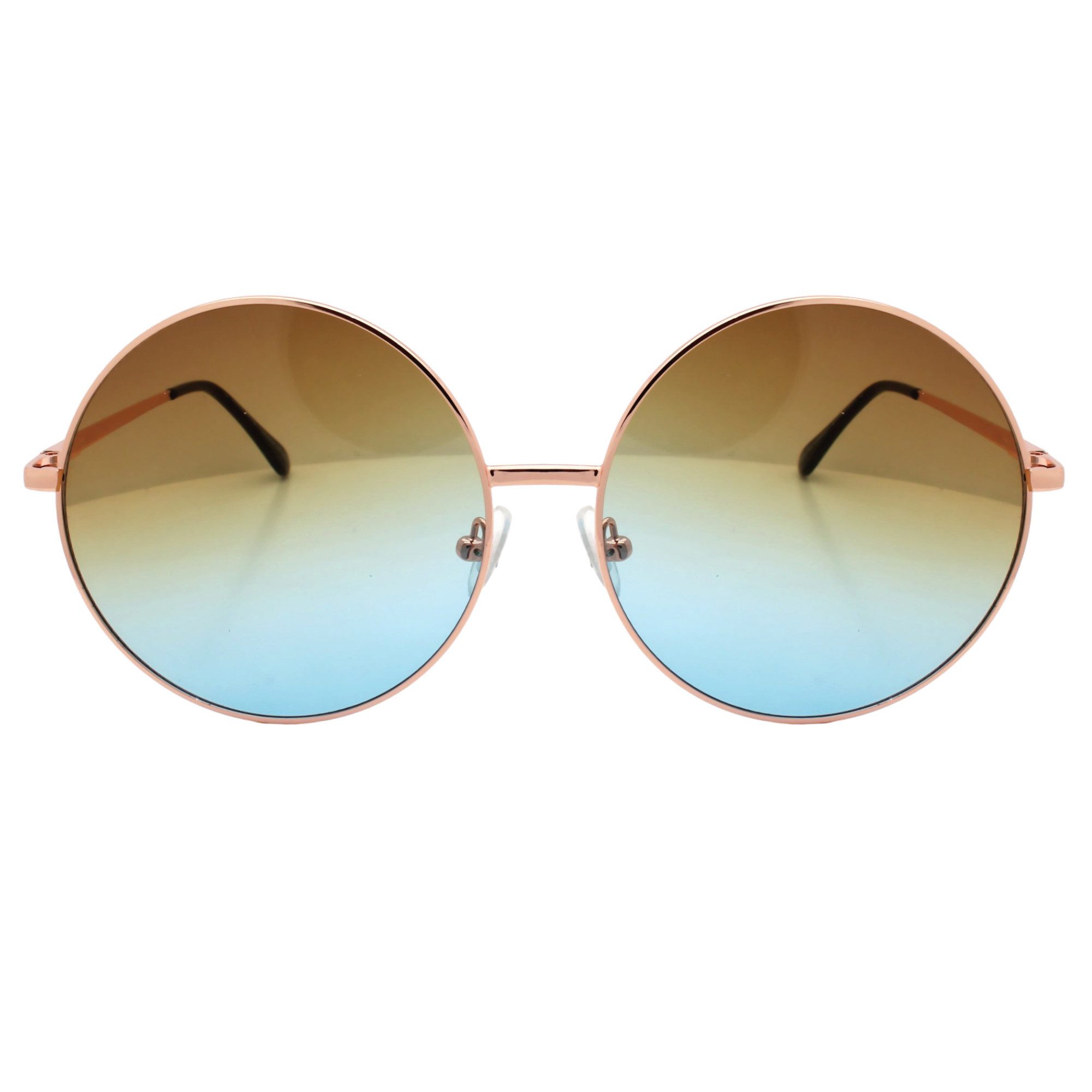 LUXXADA Sonnenbrille (Damen Brille Festival Nickelbrille Übergroß mit Brill günstig online kaufen